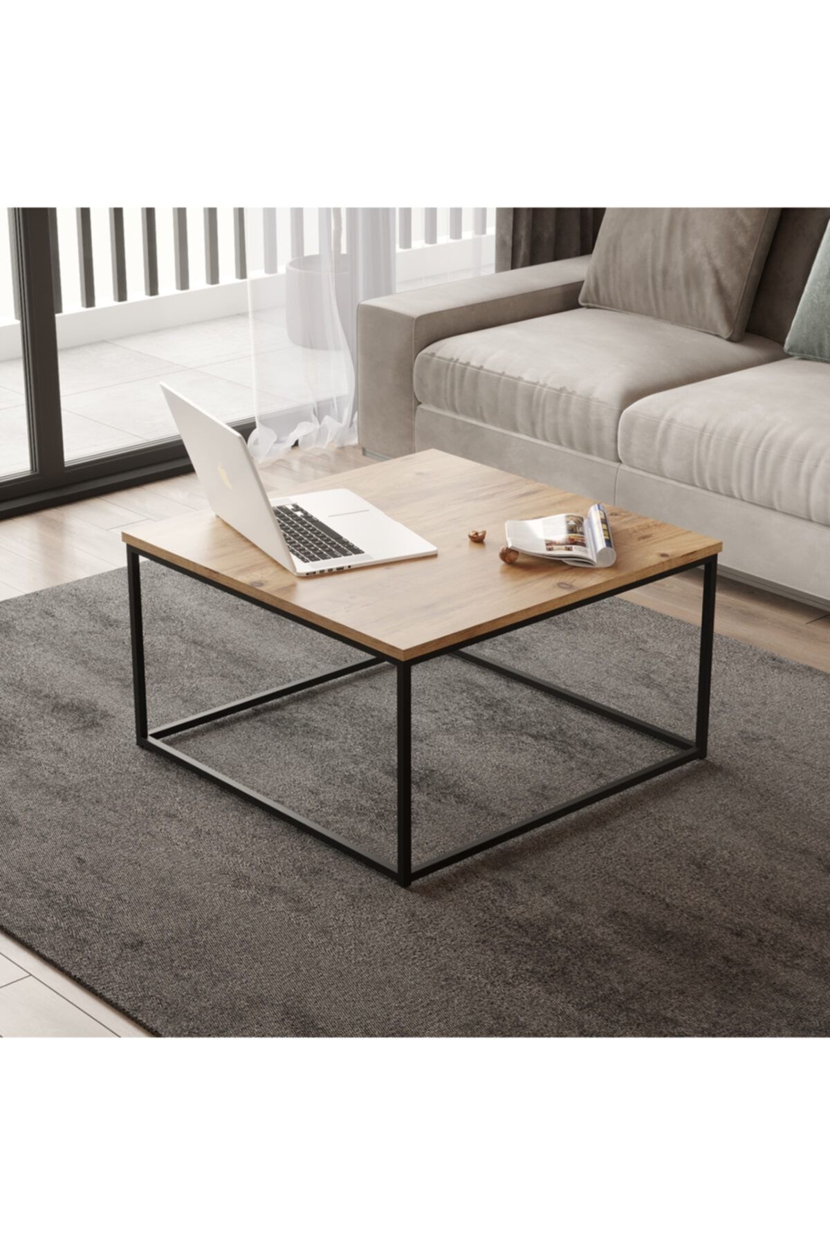 Yurudesign Voyage Metal Orta Sehpa Kare Vg13-a