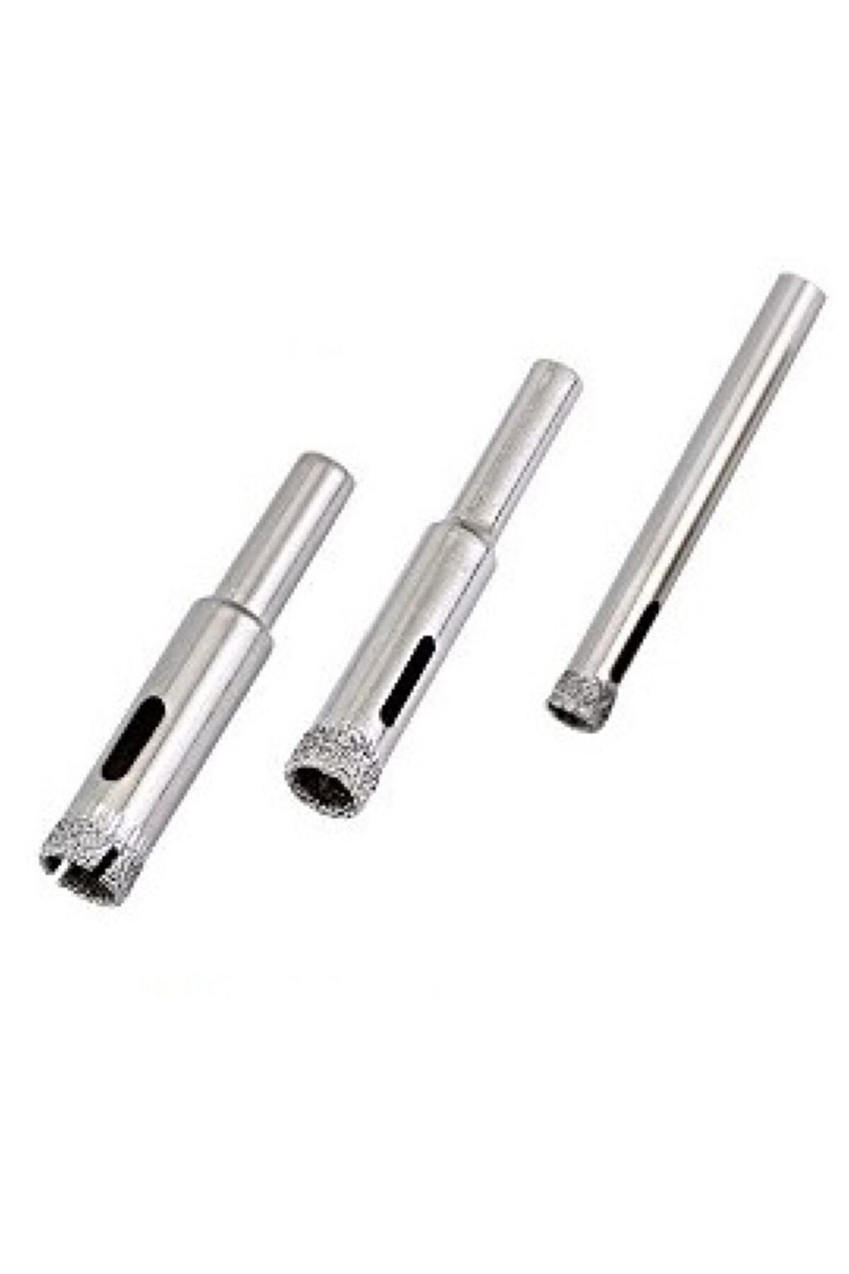 Depolife Cam Fayans Mermer Granit Porselen Delme Pancı Boru Tipi Elmas Karot Uç 3mm 4mm 6mm (3LÜ)