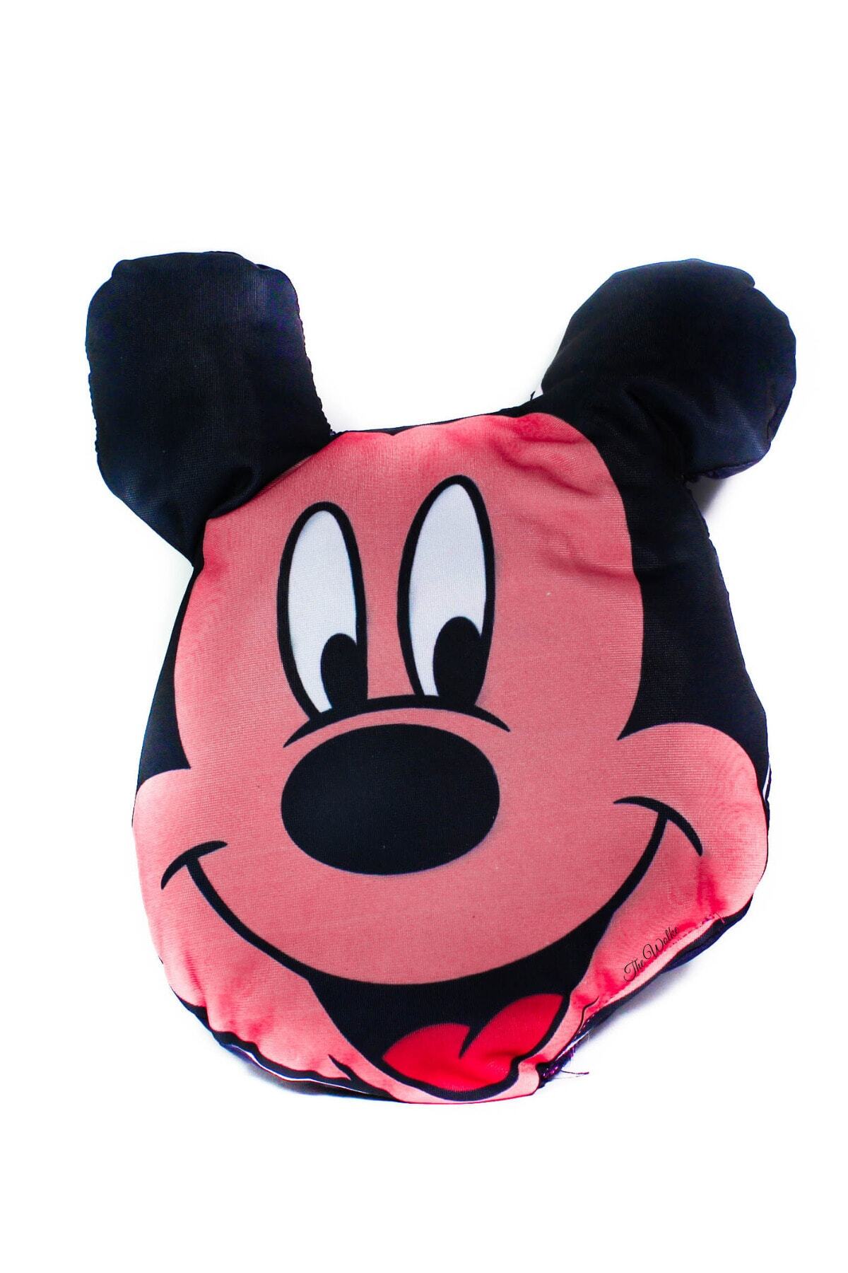 The Wolke Miki Fare Mickey Mouse Desenli Dekoratif Hediyelik Yastık