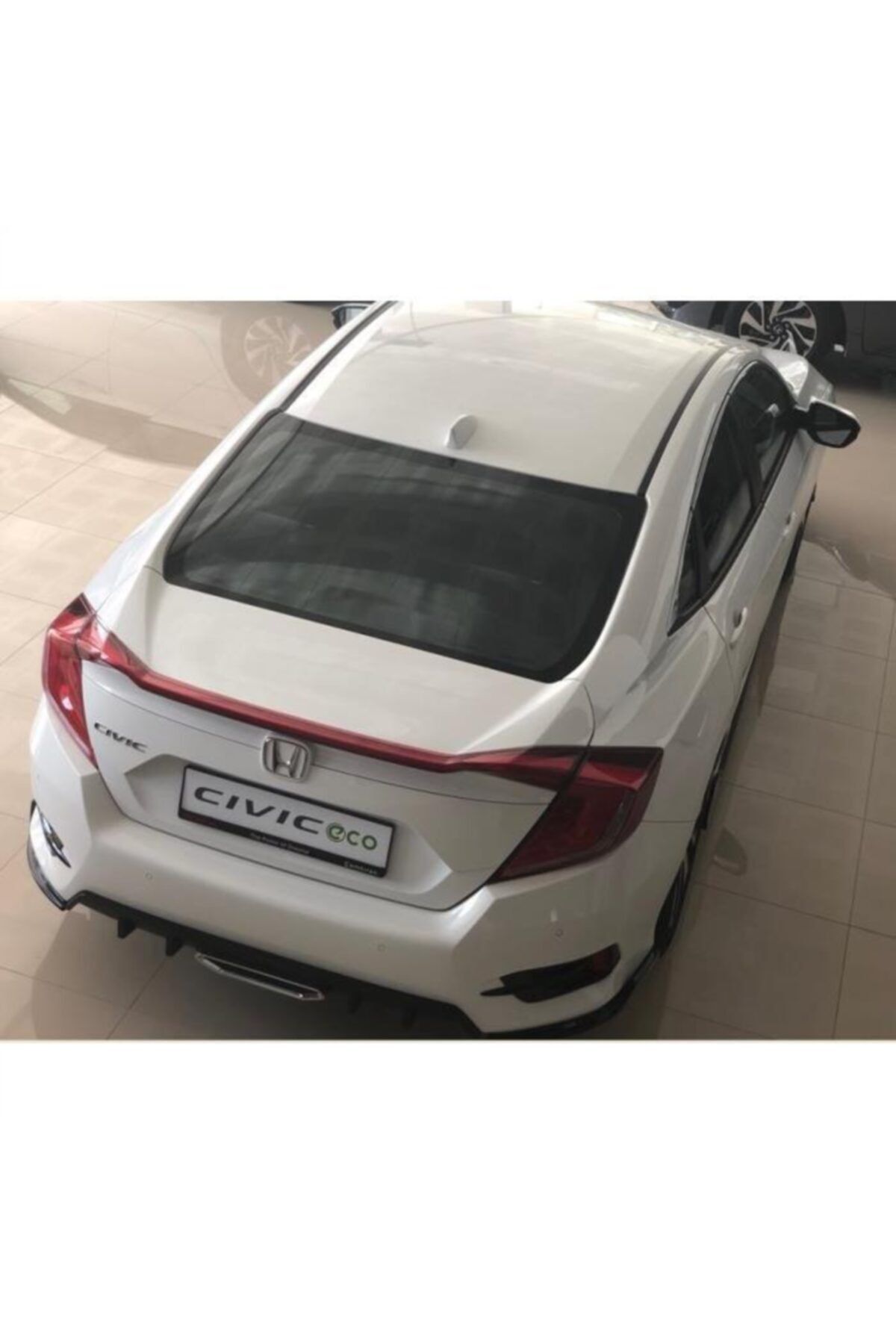 oled garaj honda civic fc5 yeni tip animasyonlu led stop ve spoiler takimi kirmizi uyumlu fiyati yorumlari trendyol