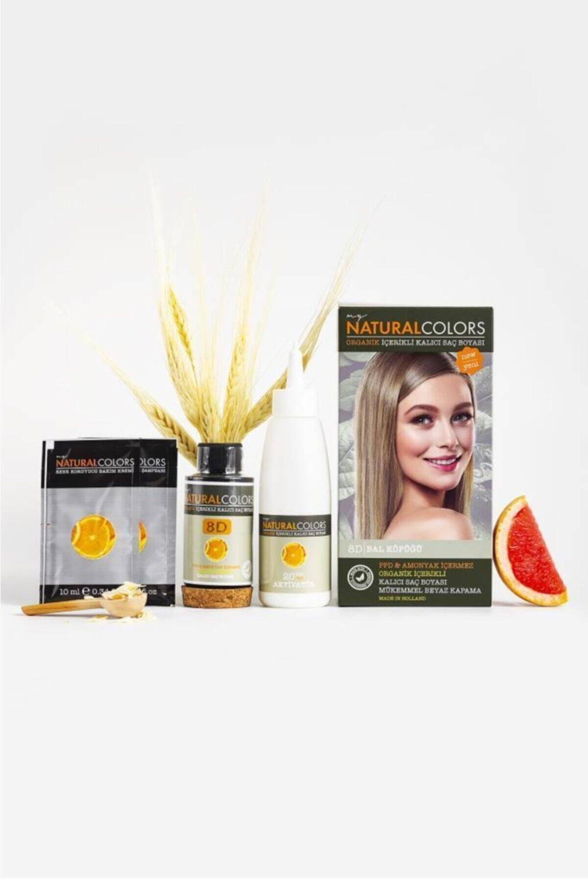 my natural colors organic kit sac boyasi 8d bal kopugu 50 ml fiyati yorumlari trendyol