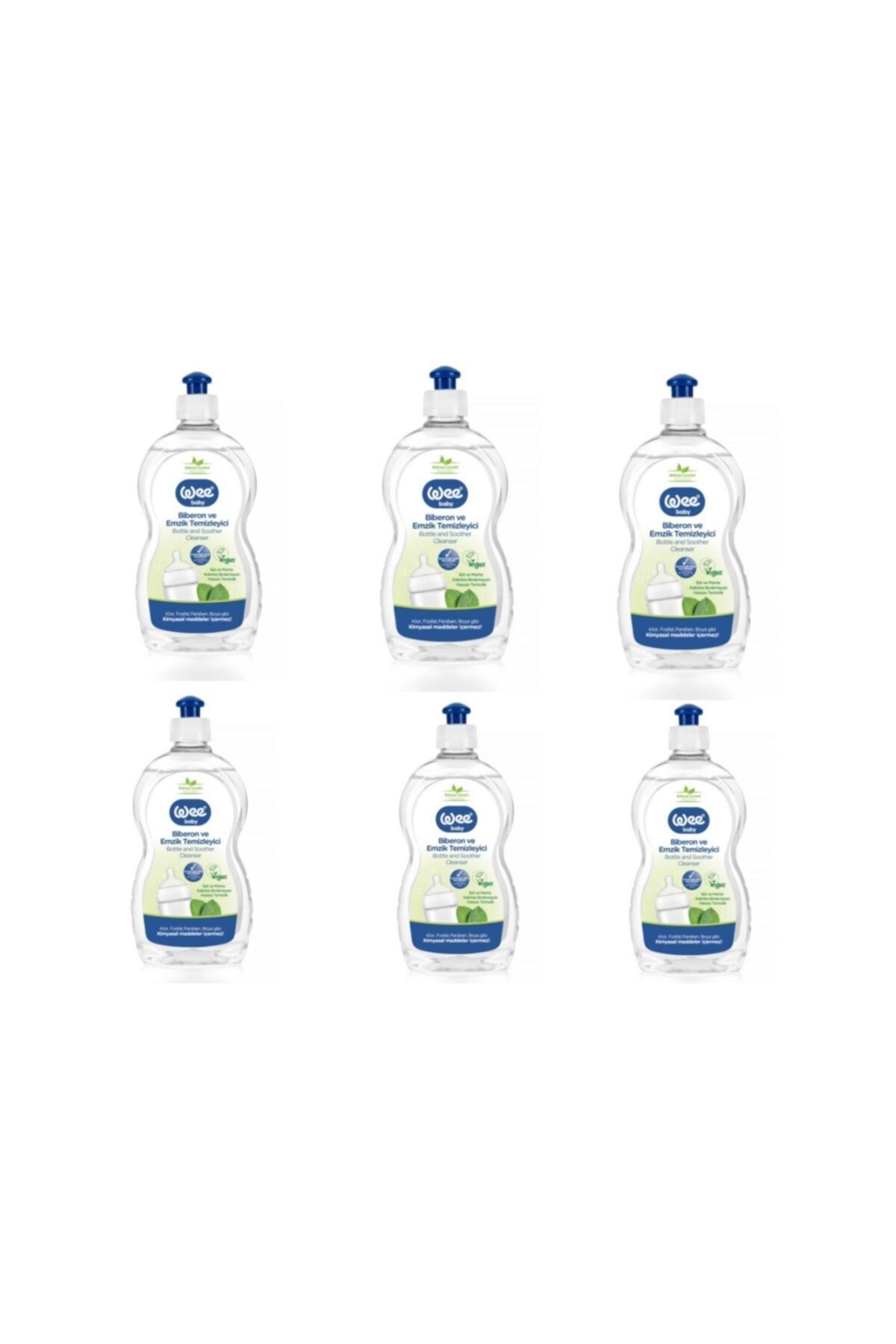 Wee Baby Biberon Ve Emzik Temizleyici  Set  6 x 475 ml