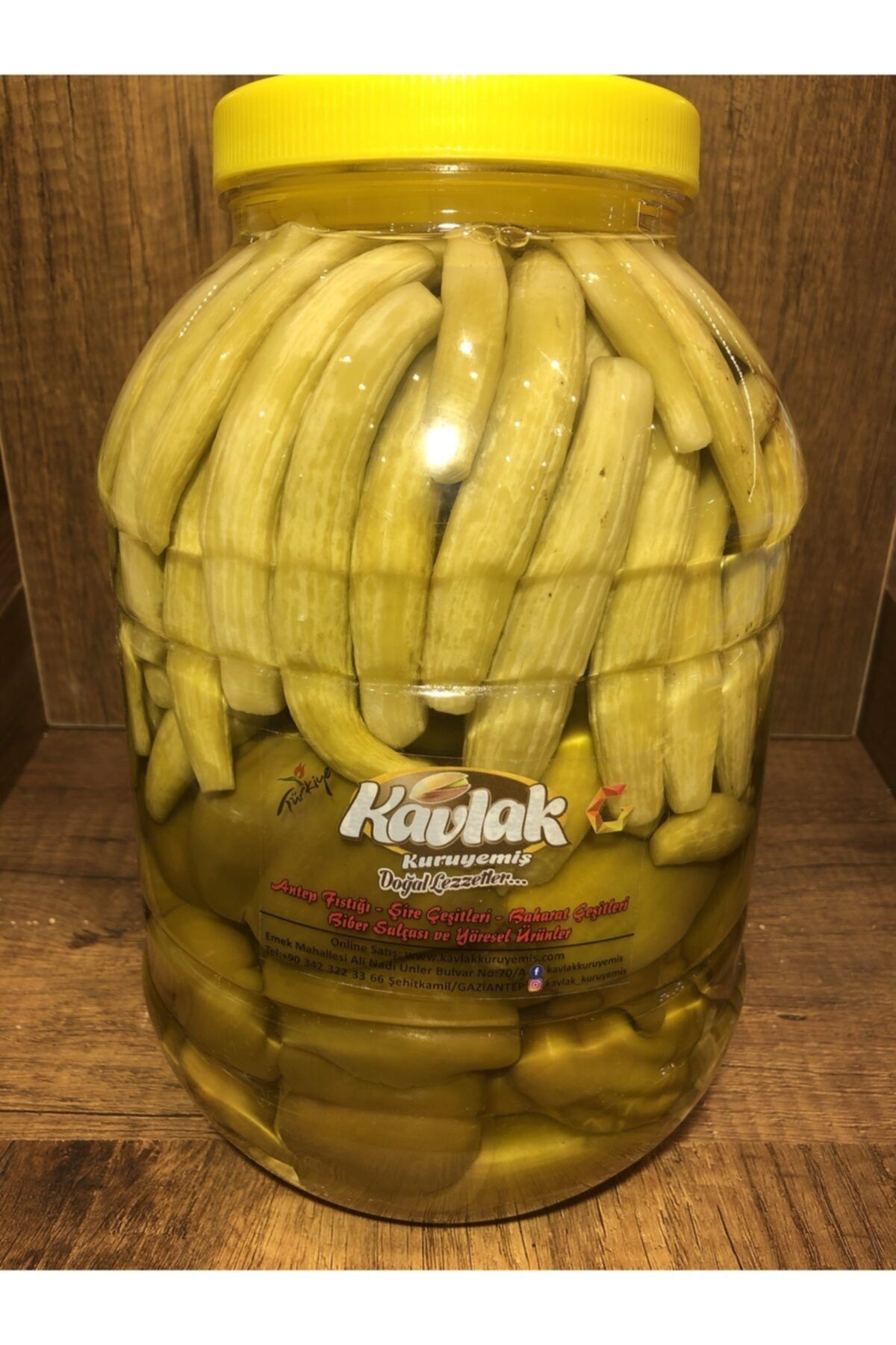 KAVLAK KURUYEMİŞ Klasik Karışık Turşu 5000 cc