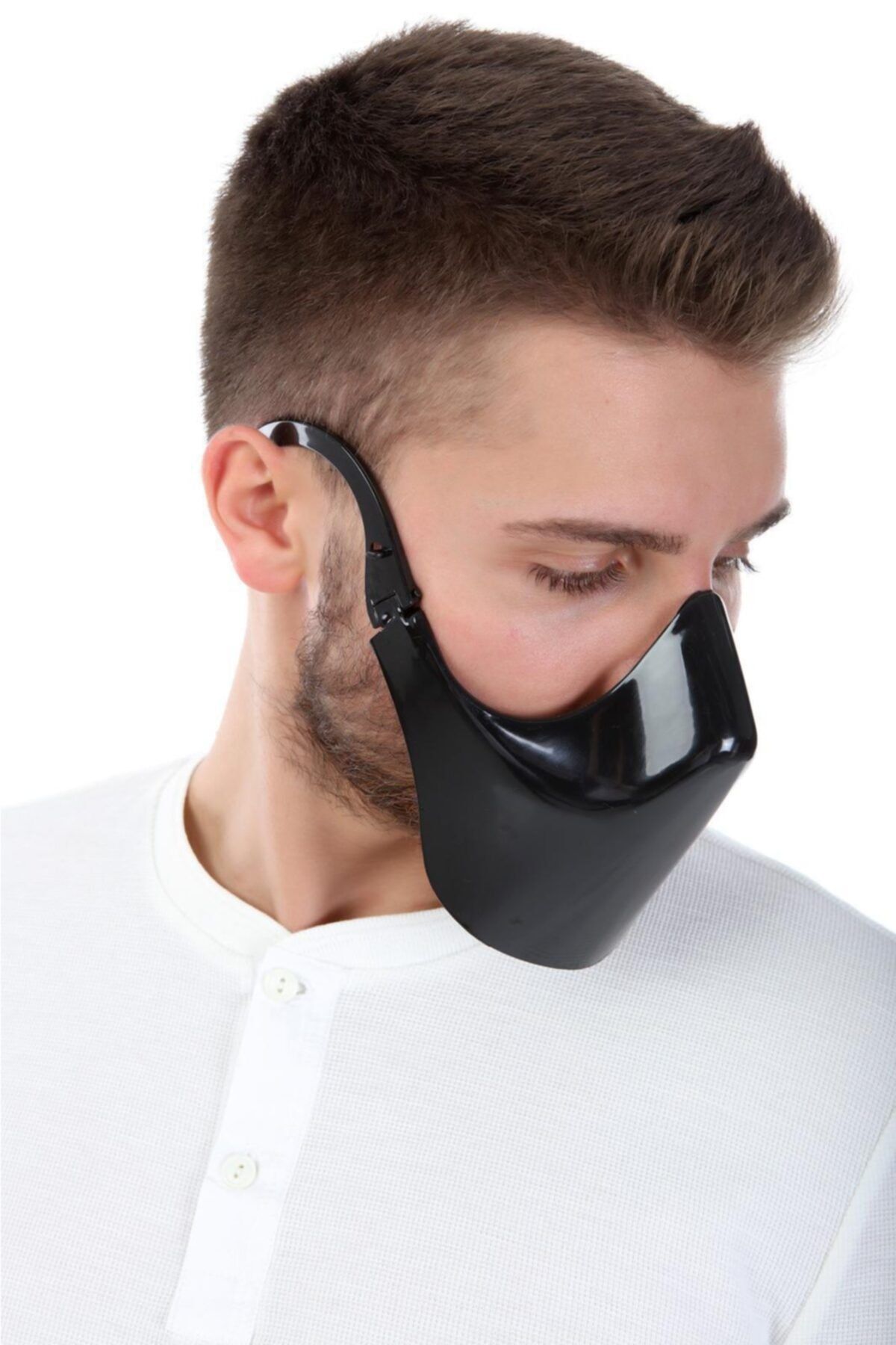Mouth shield Şeffaf Ağız Koruyucu Siperlik