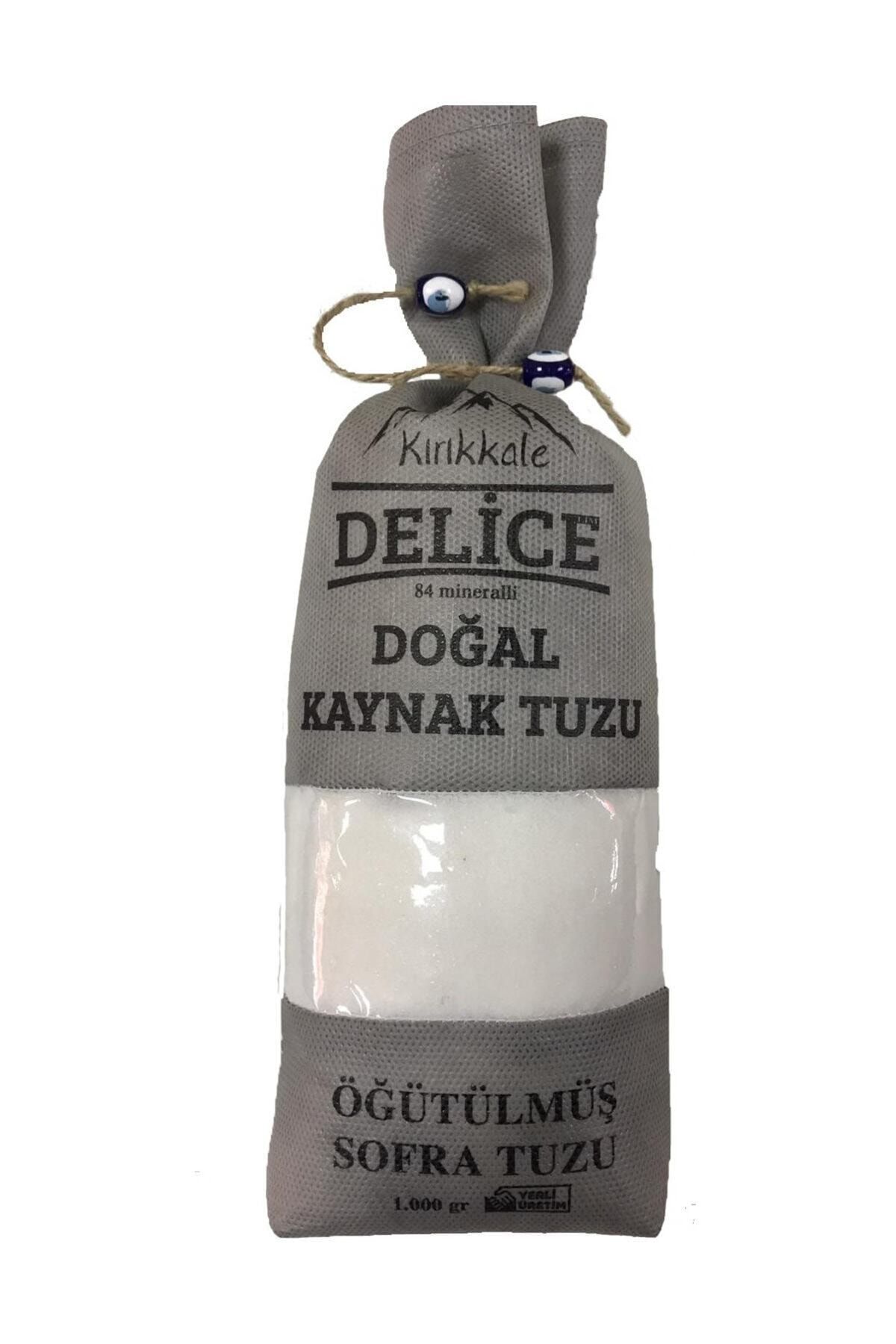 DELİCE Kırıkkale Delice Doğal Kaynak Tuzu Öğütülmüş Sofra Tuzu 1000GR