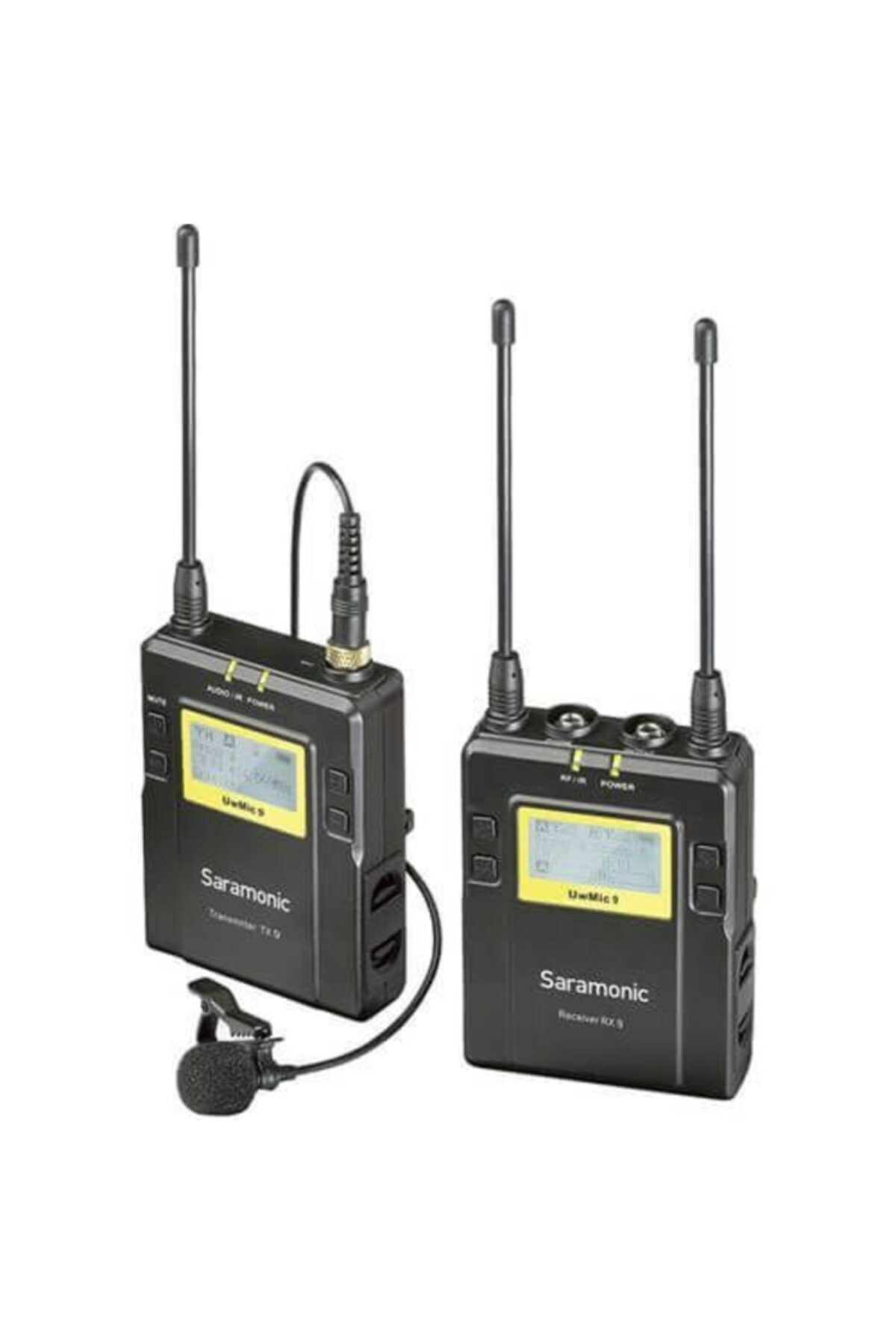 Saramonic Uwmic9 Rx9 +tx9 1 Verici 1 Alıcı Kablosuz Yaka Mikrofonu