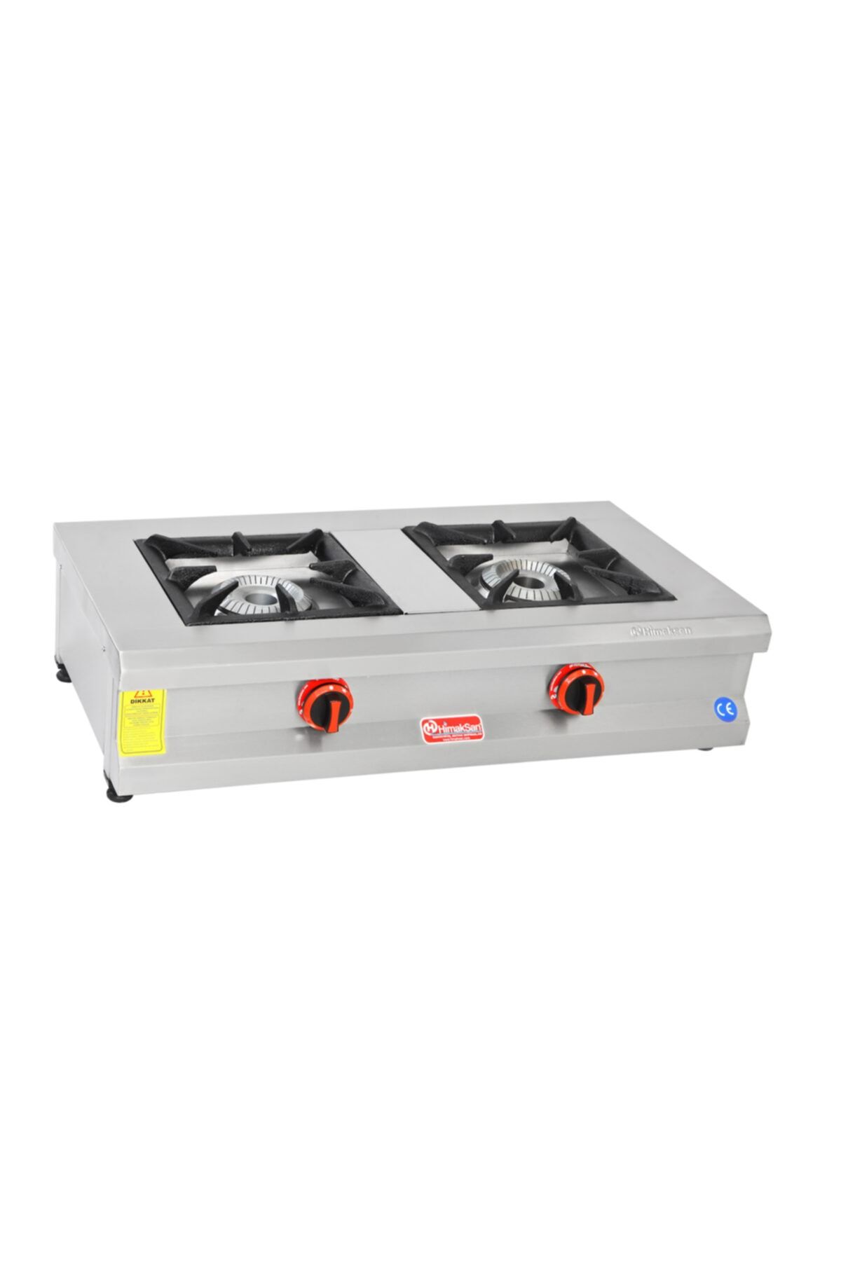 HİMAKSAN Set Üstü Lokanta Ocak Gazlı Ce Belgeli 90*50*25 15 Kg 16 Kw