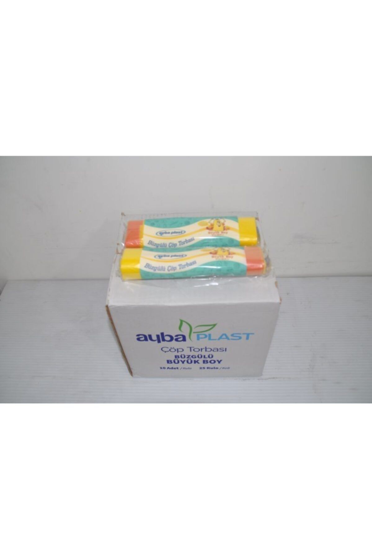 Aybaplast Limon Kokulu Büzgülü Çöp Torbası Büyük Boy (25 ADET)