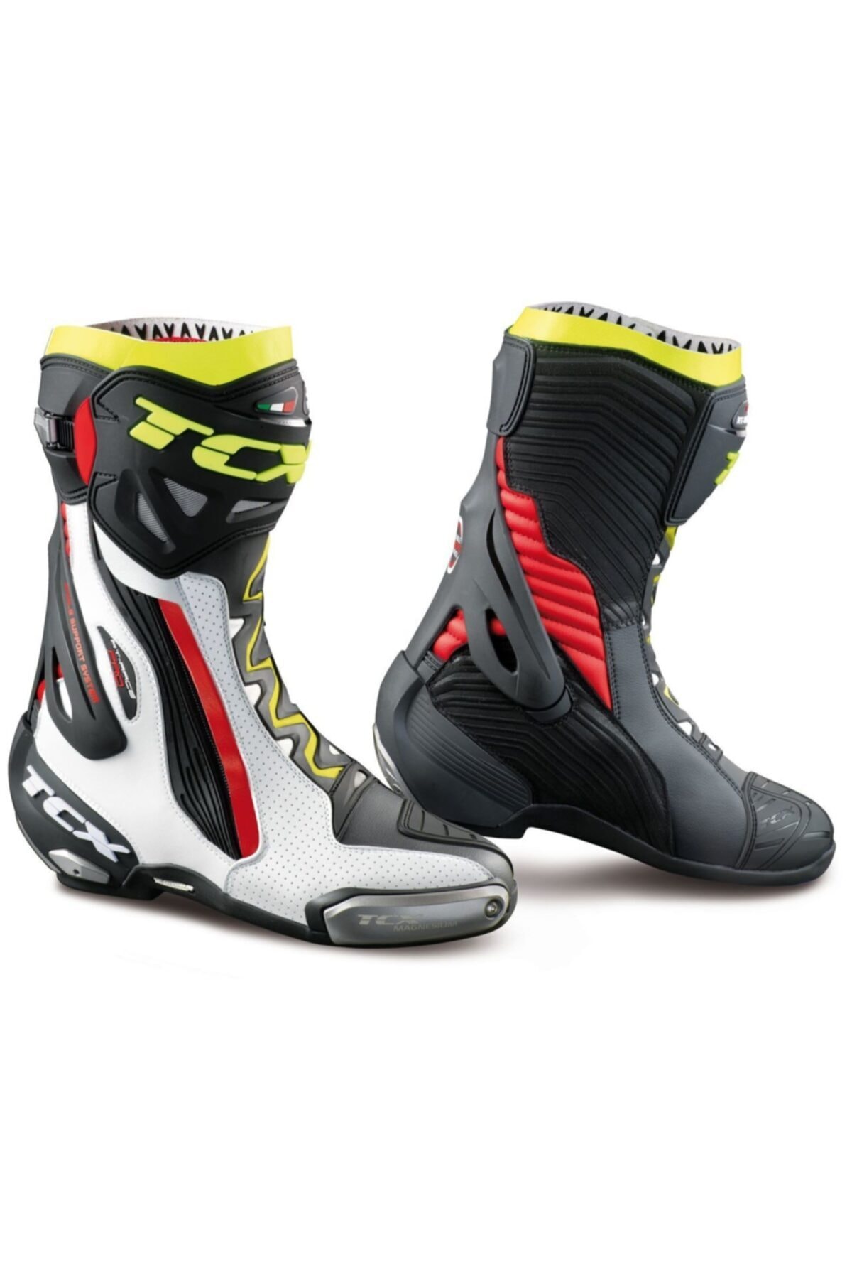 Tcx Rt-race Pro Aır Çizme Siyah Gri Kırmızı