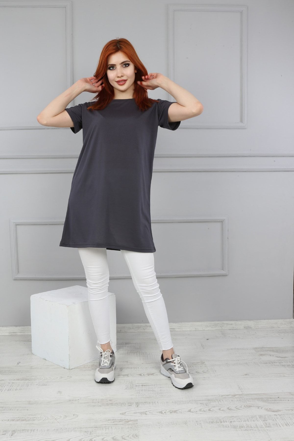 pickone Kısa Kollu Basic Tshirt