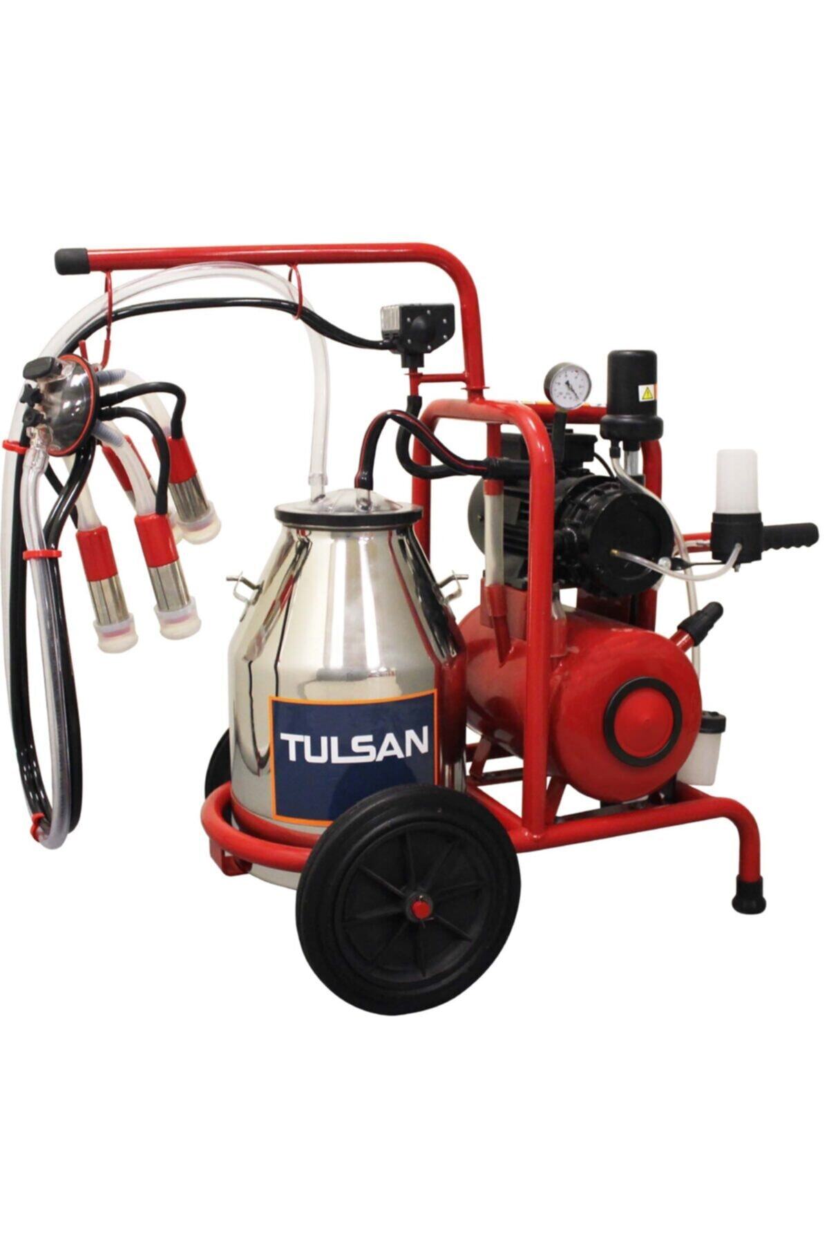 TULSAN Klasik Tip Tekli Inek Süt Sağım Alüminyum Güğüm (yağlı Model)