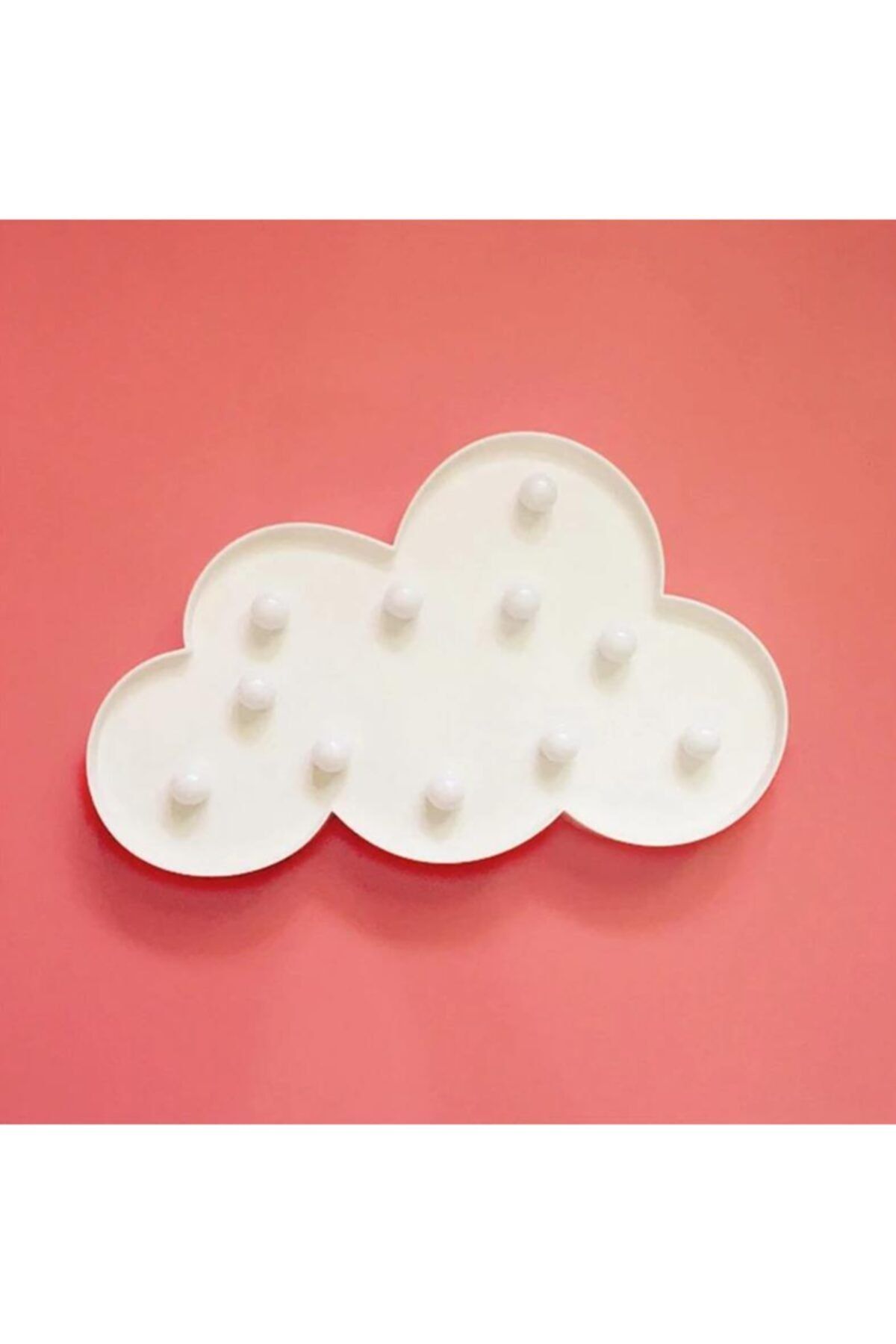 Hd Marketim Hdmarketim Beyaz Bulut Led Gün Işığı Gece Lambası Dekoratif White Clouds Led
