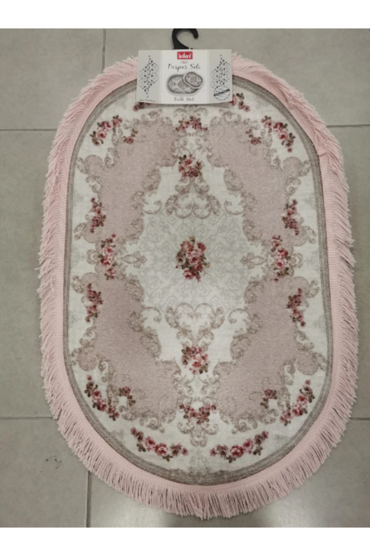 Brillant Banyo Paspas 2`li Takım Kaymaz Taban