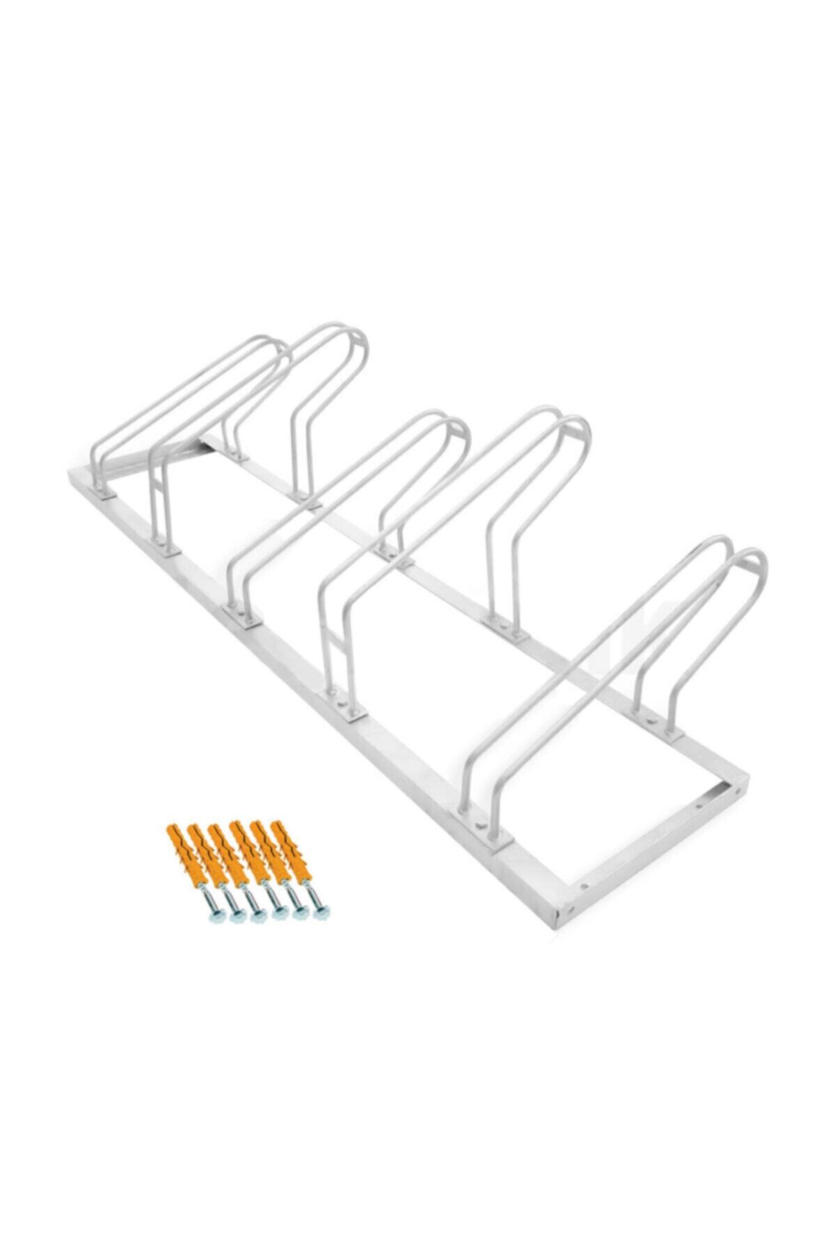 FM Trafik Bisiklet Park Yeri - Beşli Galvaniz 40x175 Cm