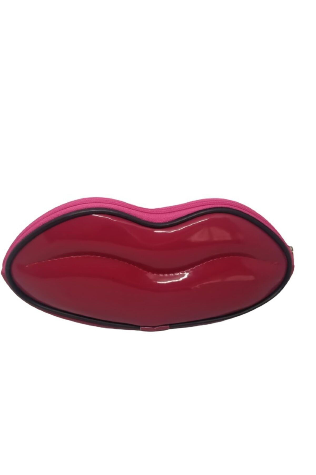 DenaShop New! Lips Pembe Makyaj Çantası