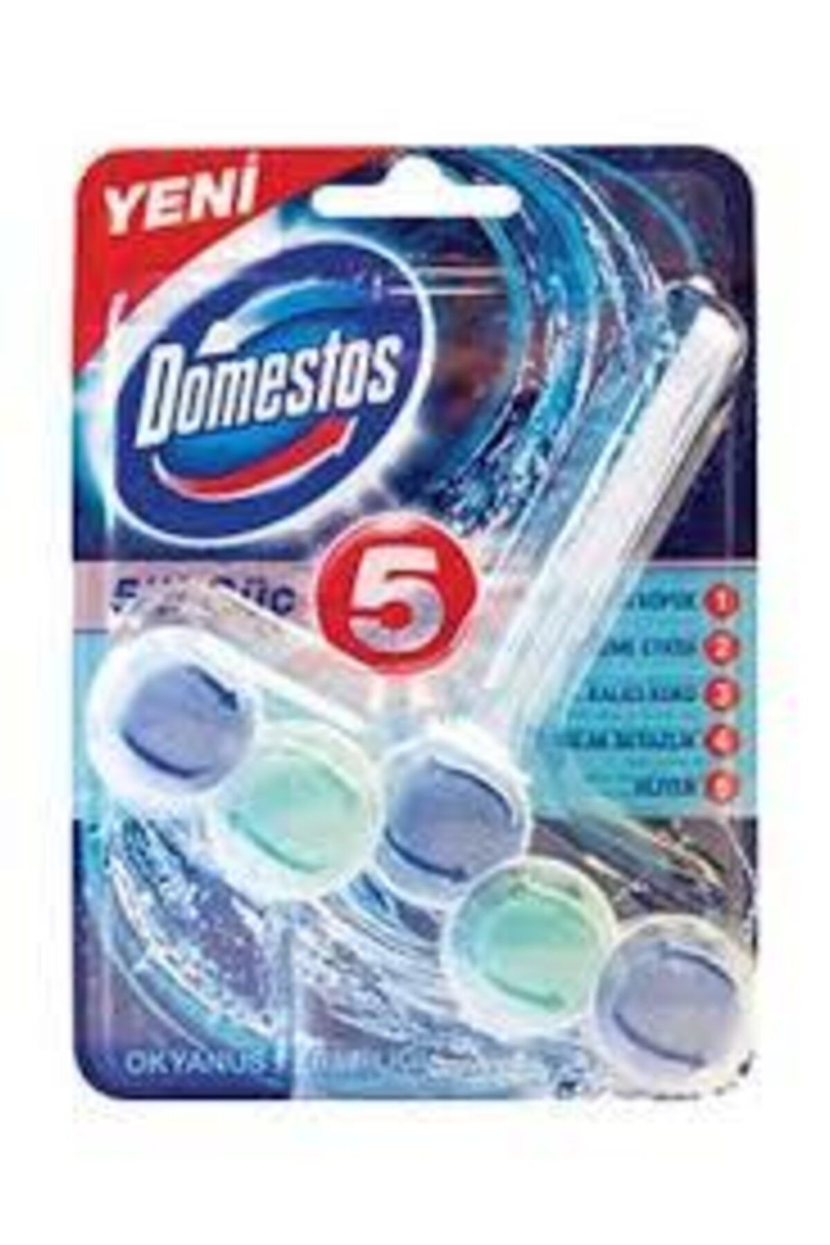 Domestos Wc 5 Li Güç Okyanus Ferahlığı