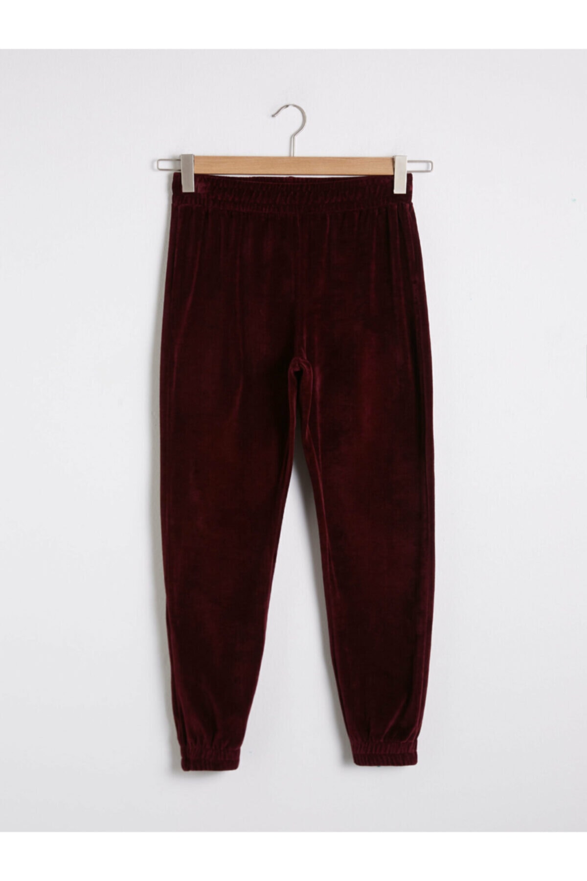 LC Waikiki Kadın Bordo Pamuklu Eşofman Altı