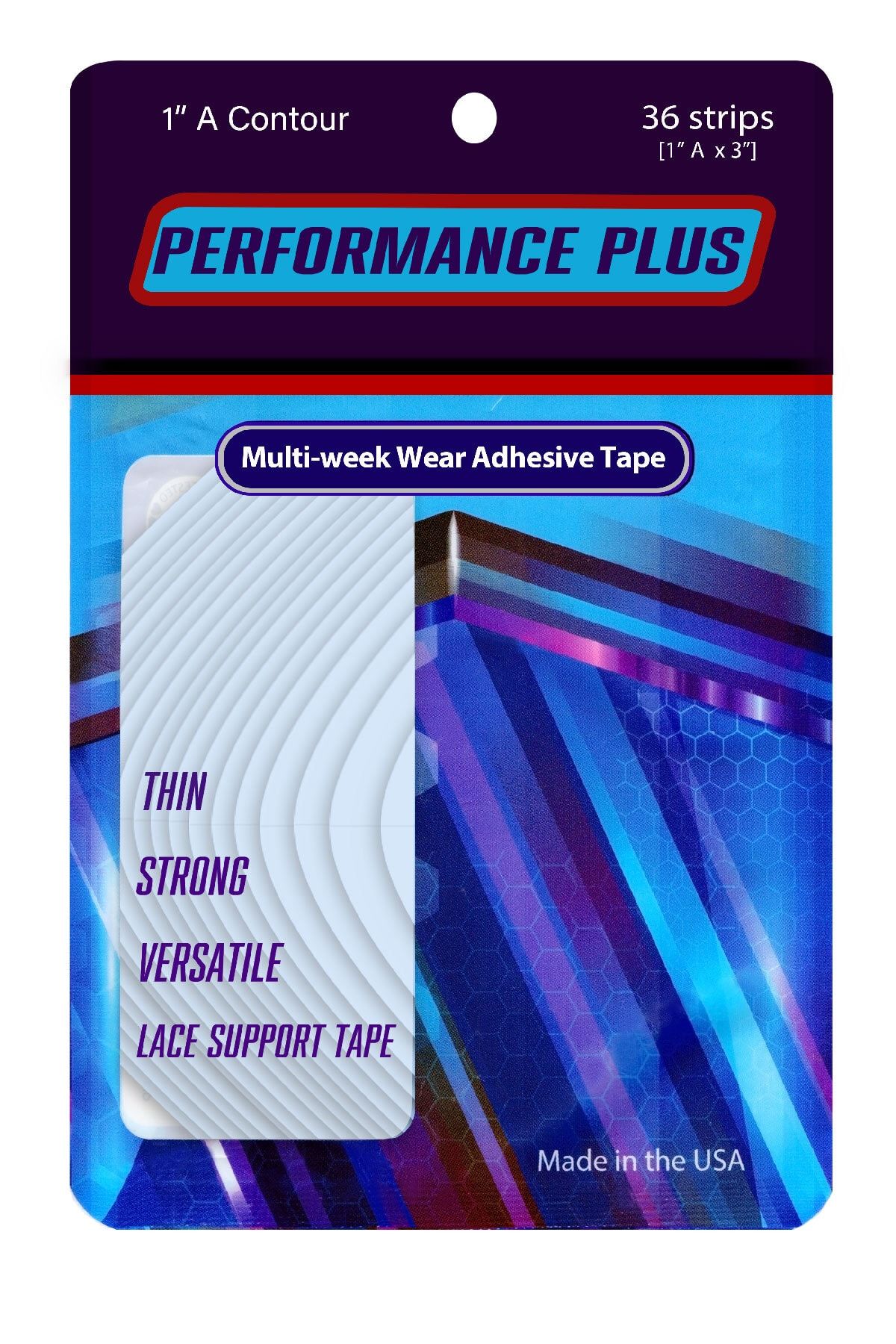 True Tape Performance Plus Protez Saç Bandı Oval (1\