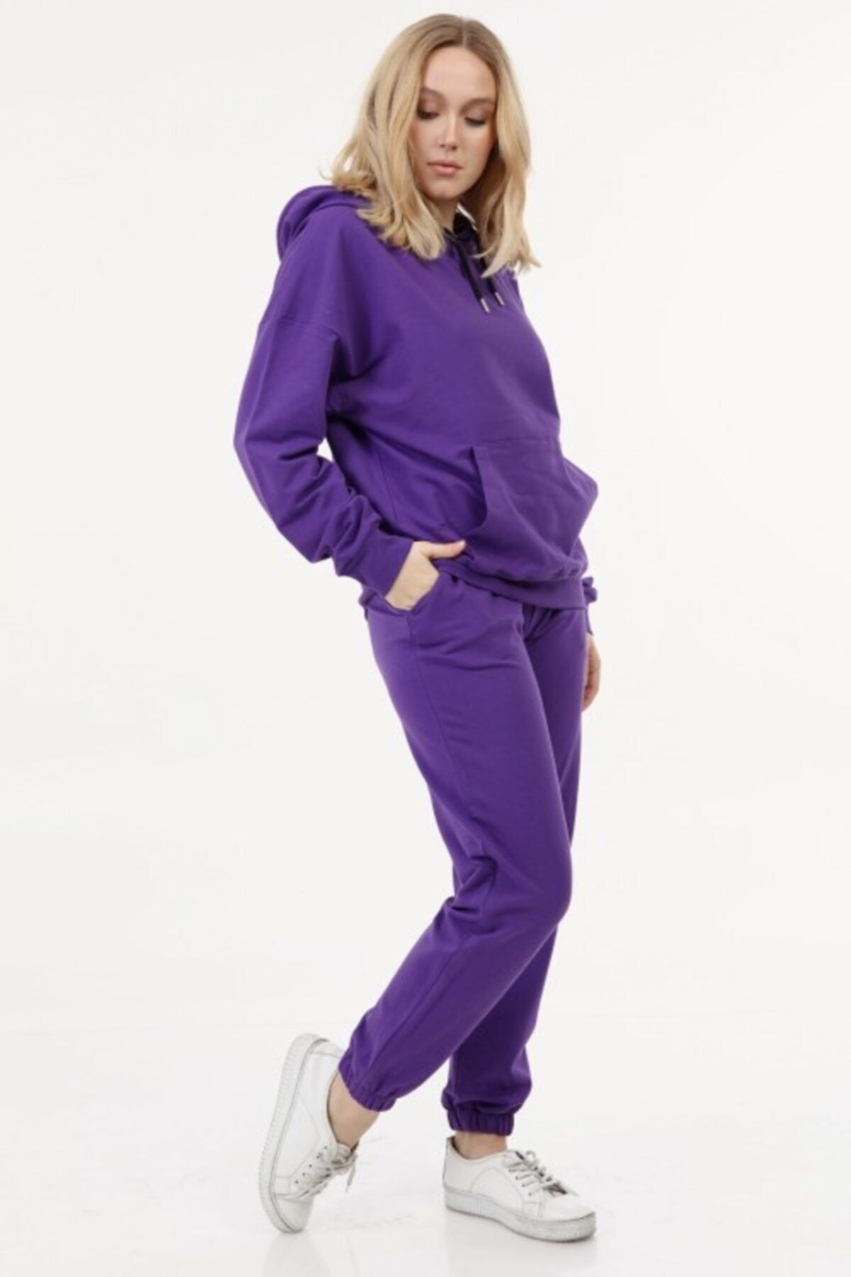 Womens purple sweatsuit online