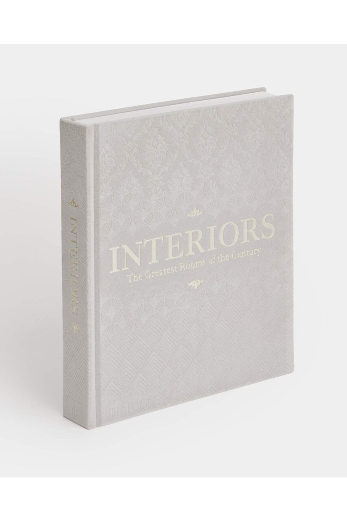 Phaidon Press Interiors - The Greatest Rooms Of The Century (velvet Cover Color Is Platinum Gray - Kitap