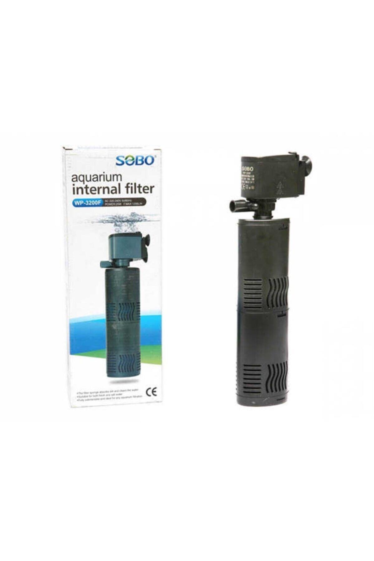 Sobo Wp-3200f Akvaryum Iç Filtre 1200 L/h