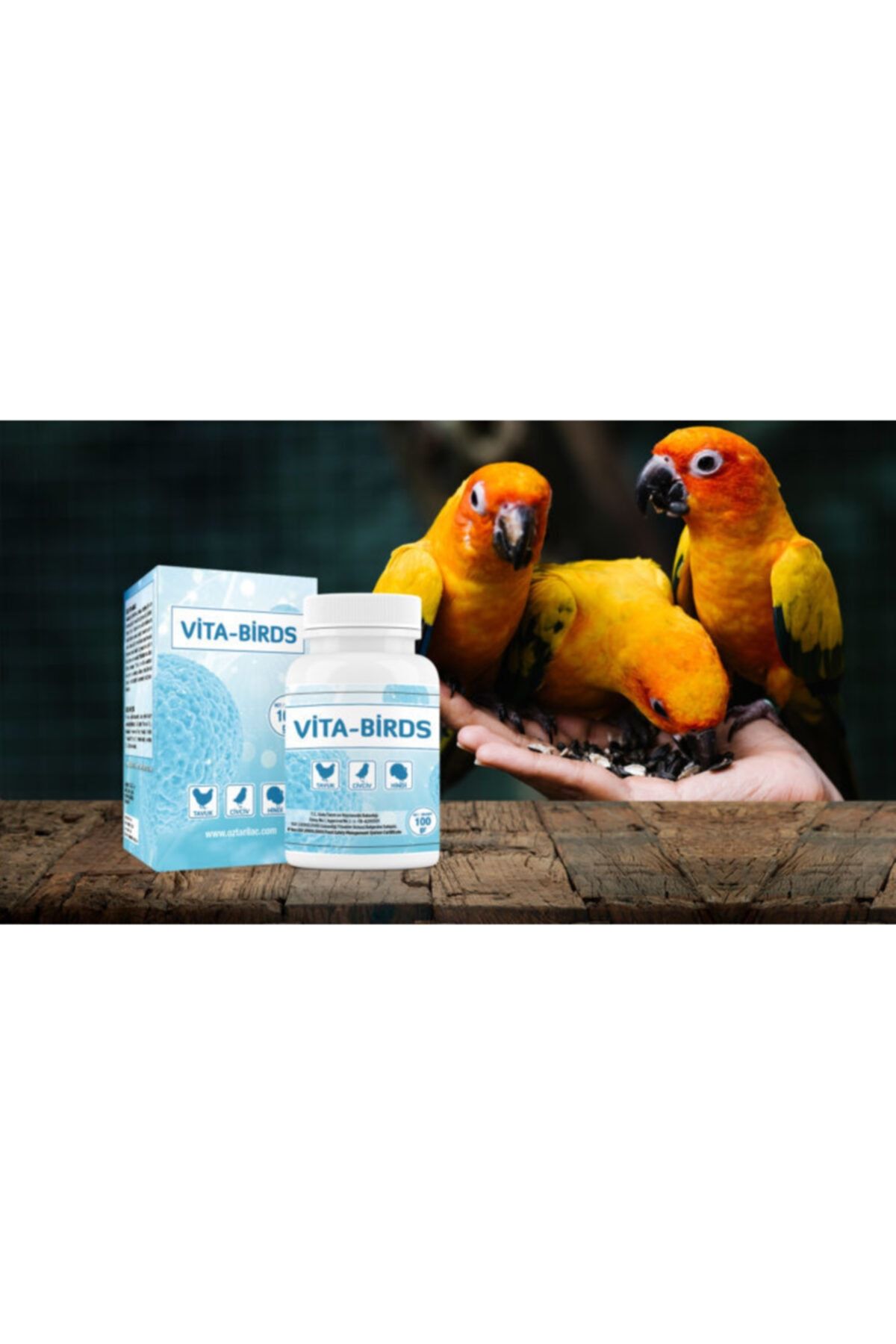 ÖZTAR İLAÇ Vitabirds (süs Kuşları Ve Tavuklar Için Vitamin-mineral Premixi)