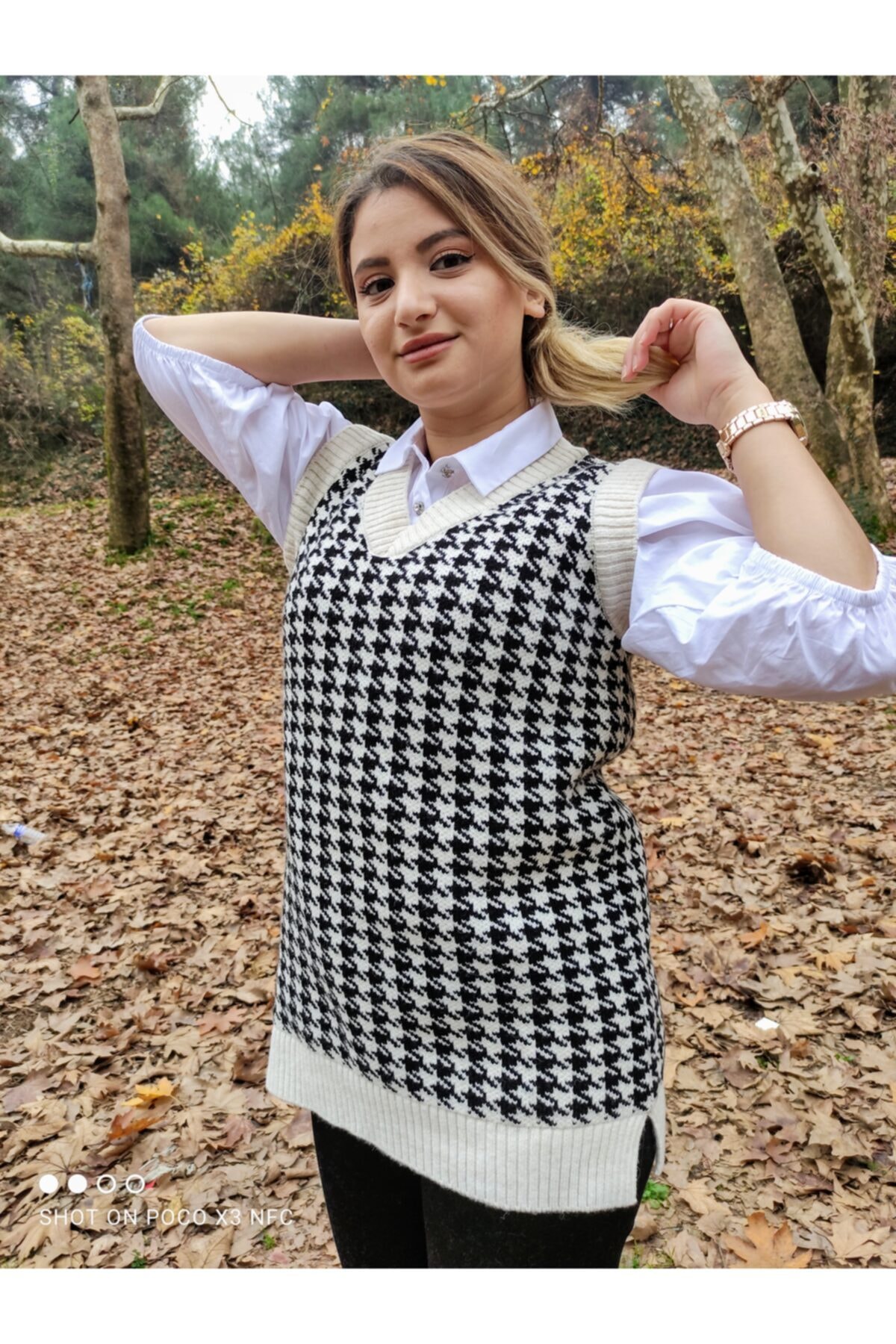 A&C BUTİK Kadın Beyaz Süveter