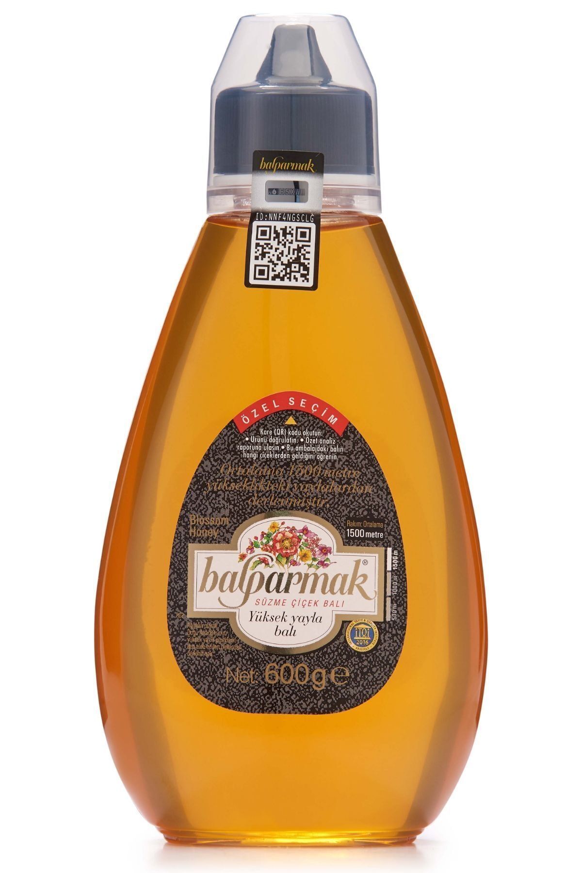 Balparmak Çıtkapak Özel Seçim Süzme Çiçek Balı 600 Gr