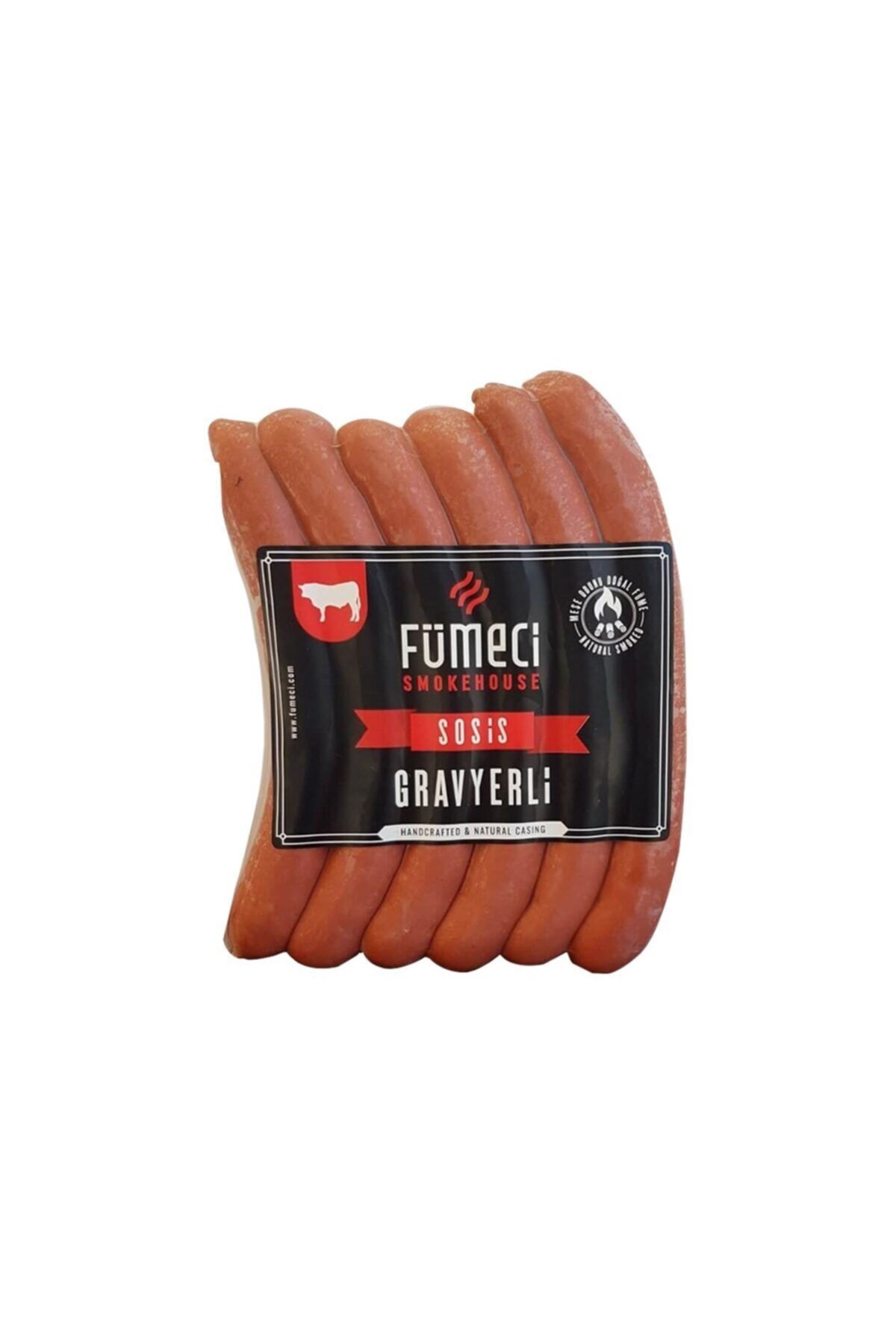 Füme BİOGURME FÜMECİ GRAVYER PEYNİRLİ DANA SOSİS 350-400gr