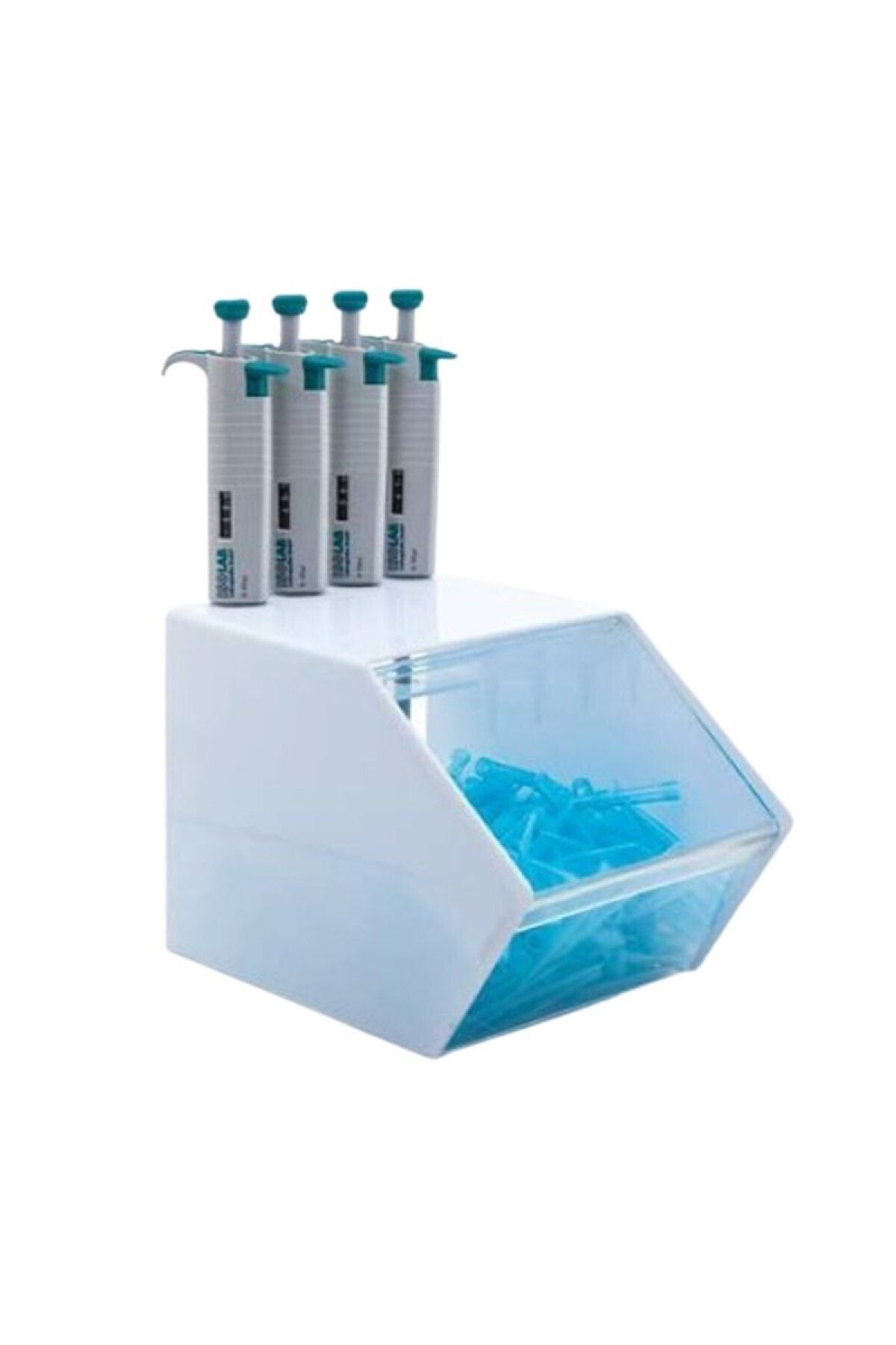 ISOLAB 006.05.001 Mikropipet Standı - 4 Pipet Için - Kutulu (1 Adet)