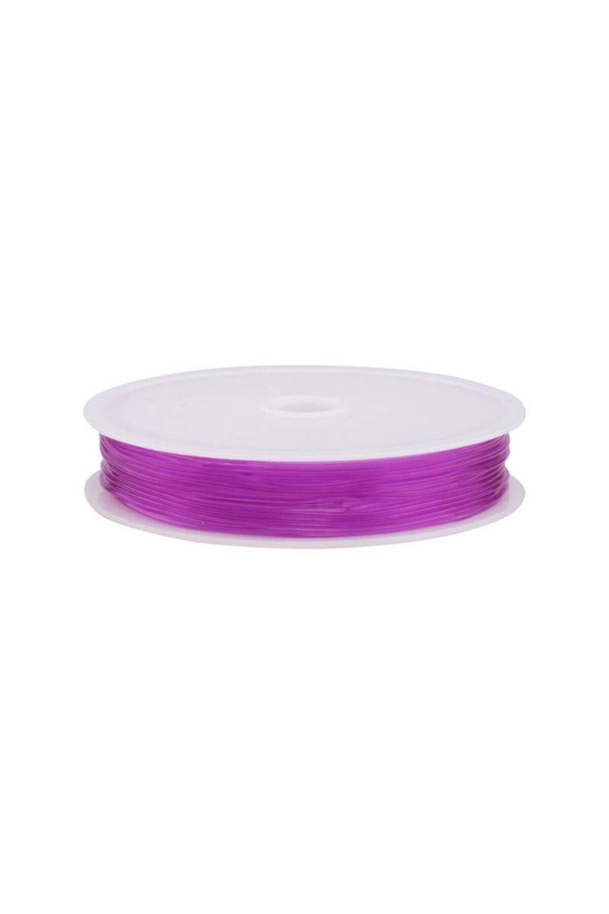 CYRSTAL Esnek Misina Ipi ( 0.80 Mm ) 10 Metre 0.80 Mm Misina Ipi (mor)