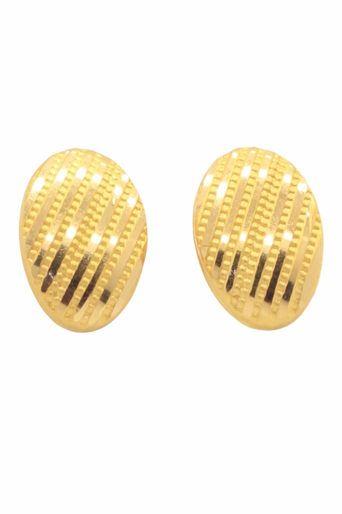 CiGOLD 22 Ayar Taşsız Fantezi Küpe K1küp0270025632