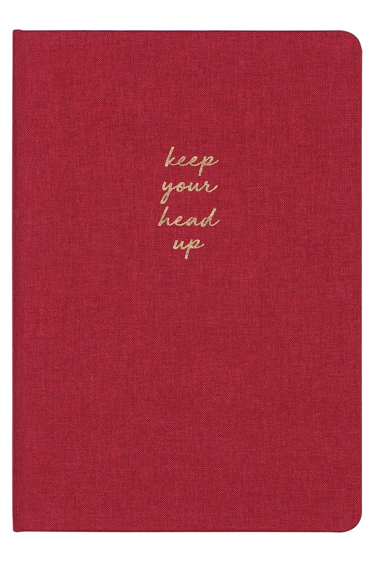 Matt Notebook 14x20 Sert Kapak Defter Noktalı Kardinal