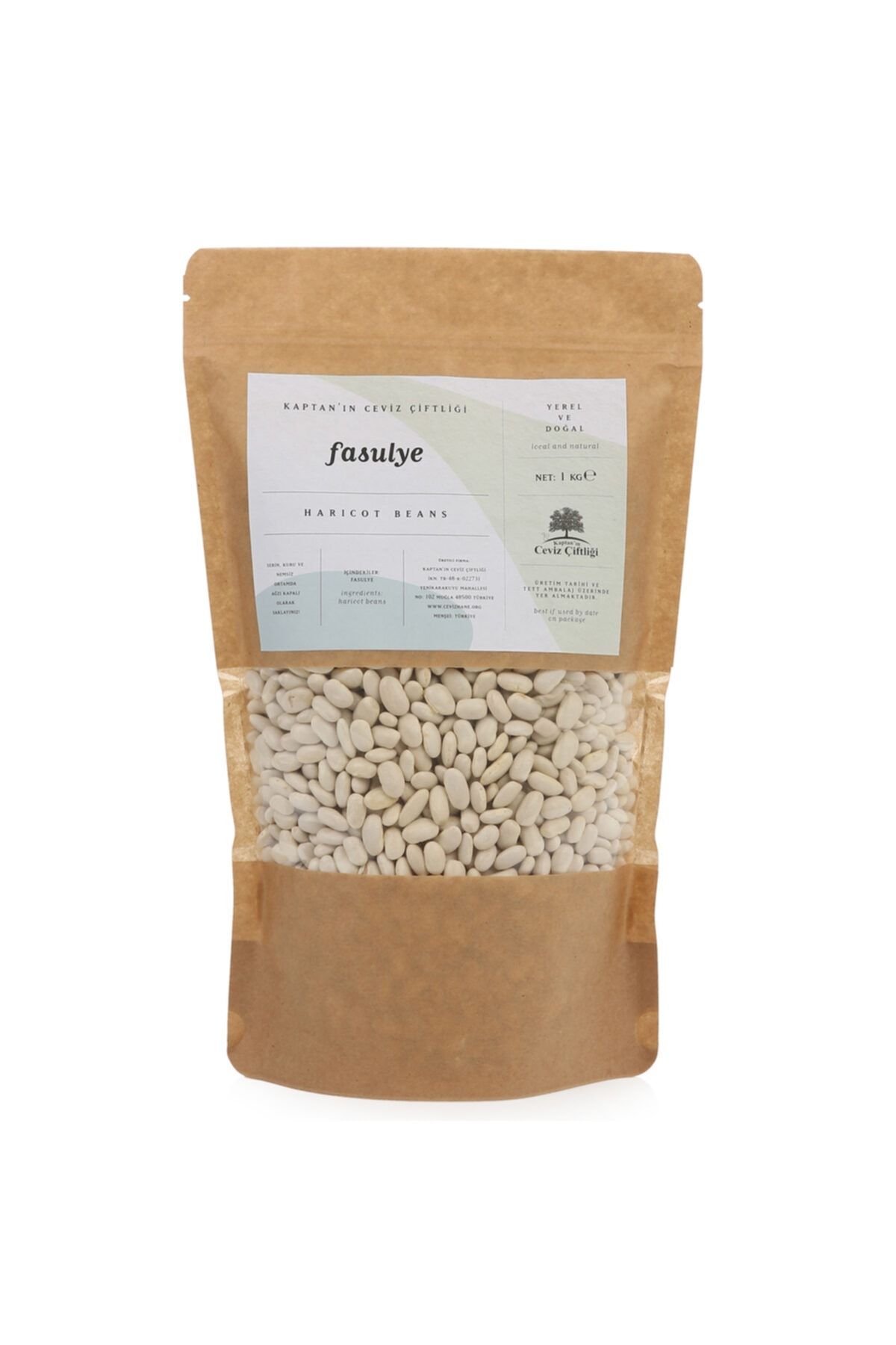 Kaptan`ın Ceviz Çiftliği Kuru Fasulye 1kg