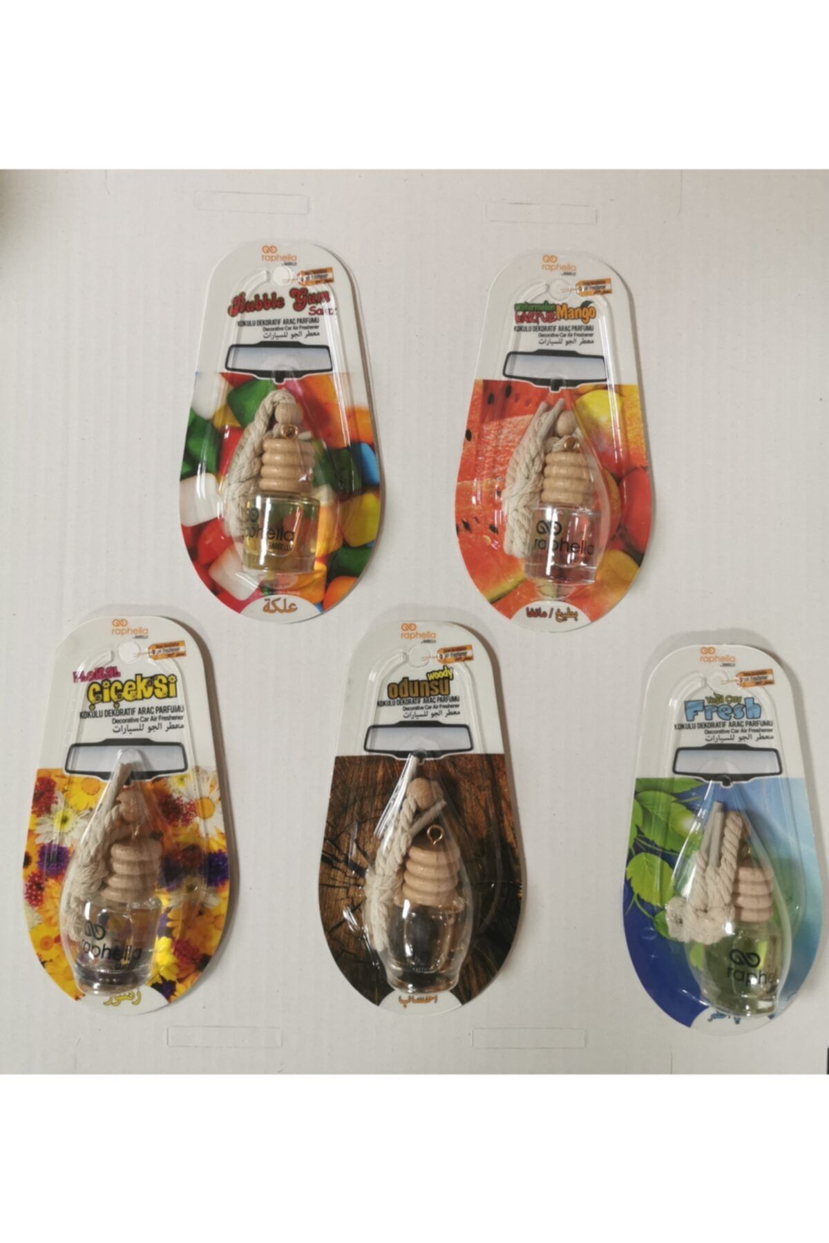 Bargello 8 Ml Araç Parfümü (5 Adet)