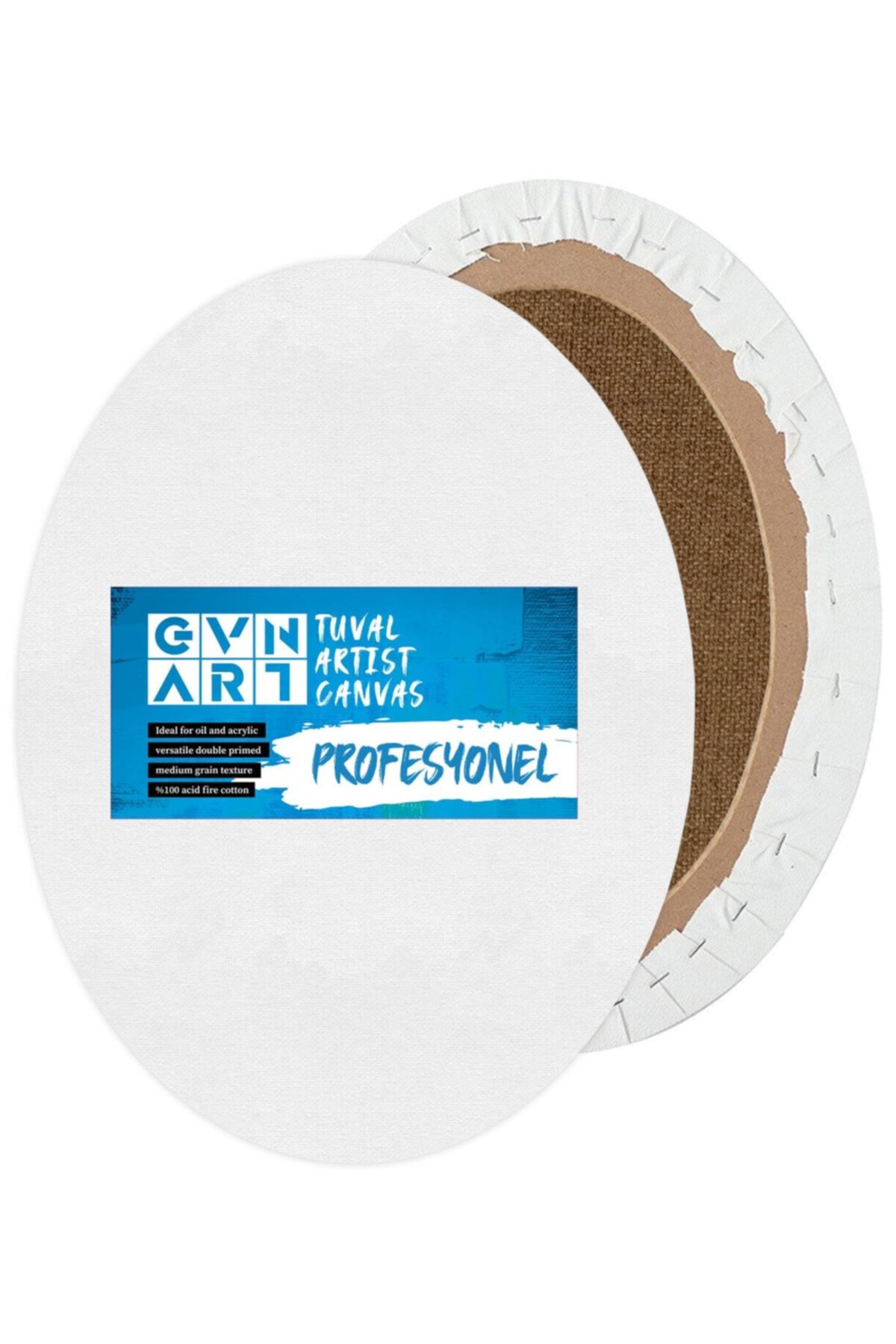 GVN ART Elips Tuval 40x50cm 12mm