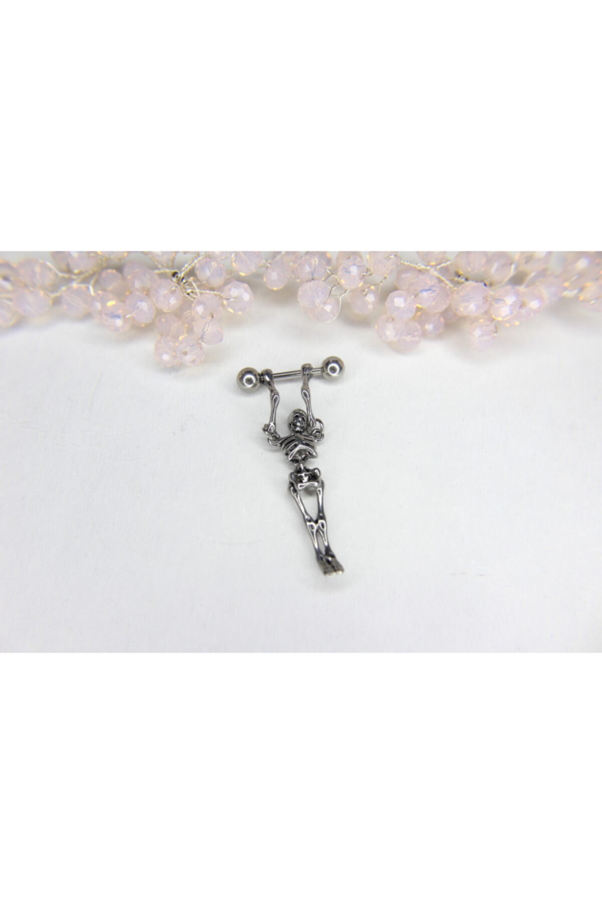 Btn Piercing Iskelet Göğüs Ucu Piercing