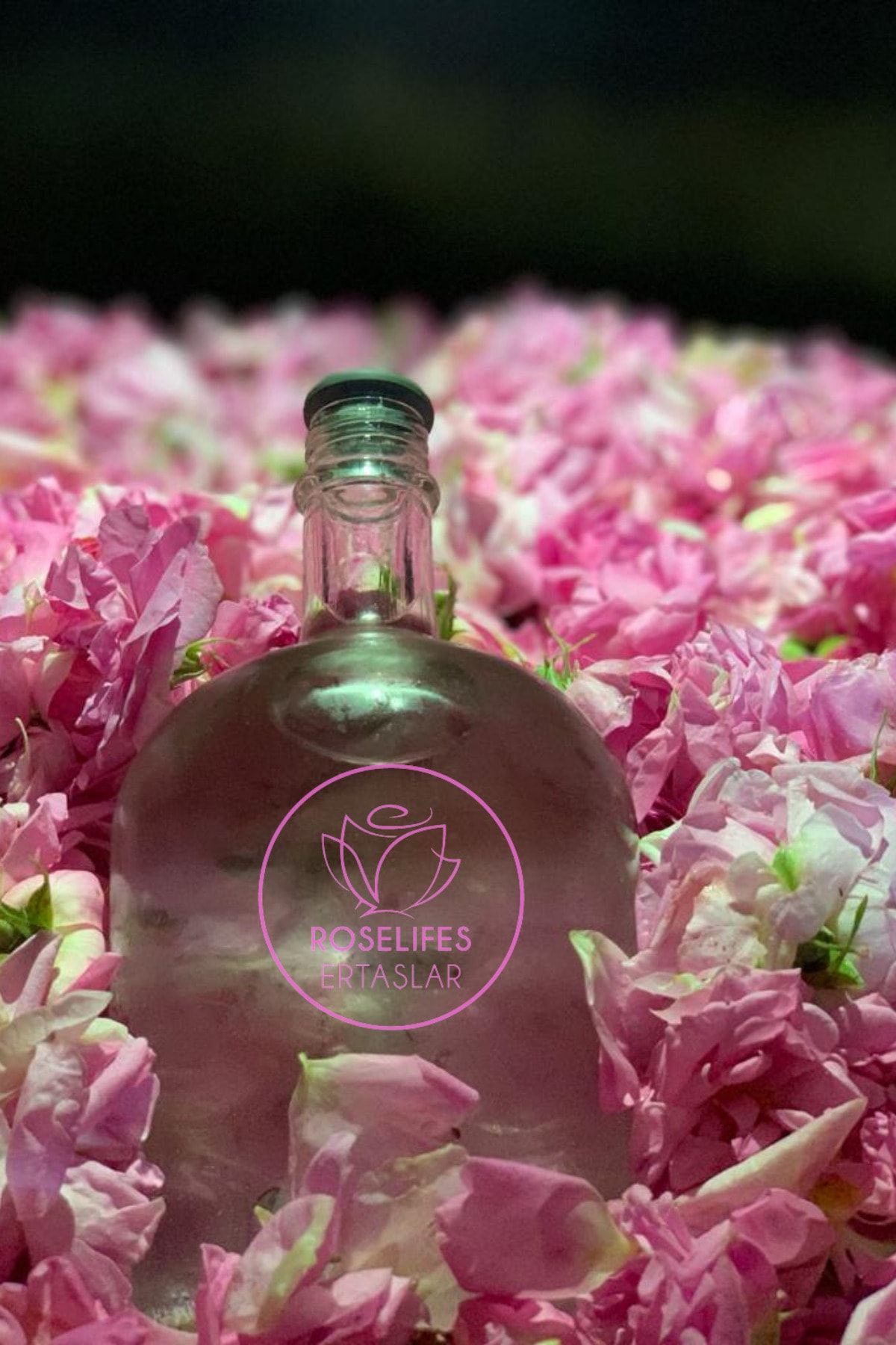 ROSE LİFES ERTAŞLAR Gül Suyu % 100 Doğal Yağ Altı Katkısız Gül Suyu 1 lt