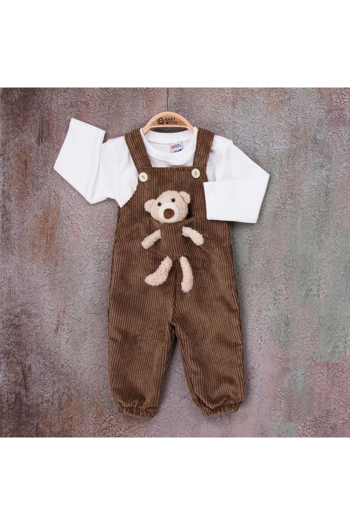 Teddy bear hot sale jumpsuit baby