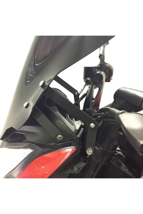 Bajaj Pulsar Ns 200 2011-2022 Uyumlu Ön Tur Camı Şeffaf Image 2