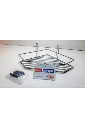 Tek Katlı Beşgen Köşe Rafı Image 2