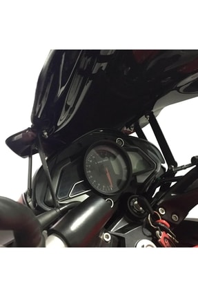 Bajaj Pulsar Ns 200 2011-2022 Uyumlu Ön Tur Camı Şeffaf Image 3