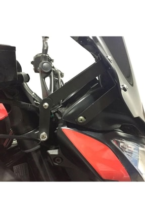 Bajaj Pulsar Ns 200 2011-2022 Uyumlu Ön Tur Camı Şeffaf Image 4