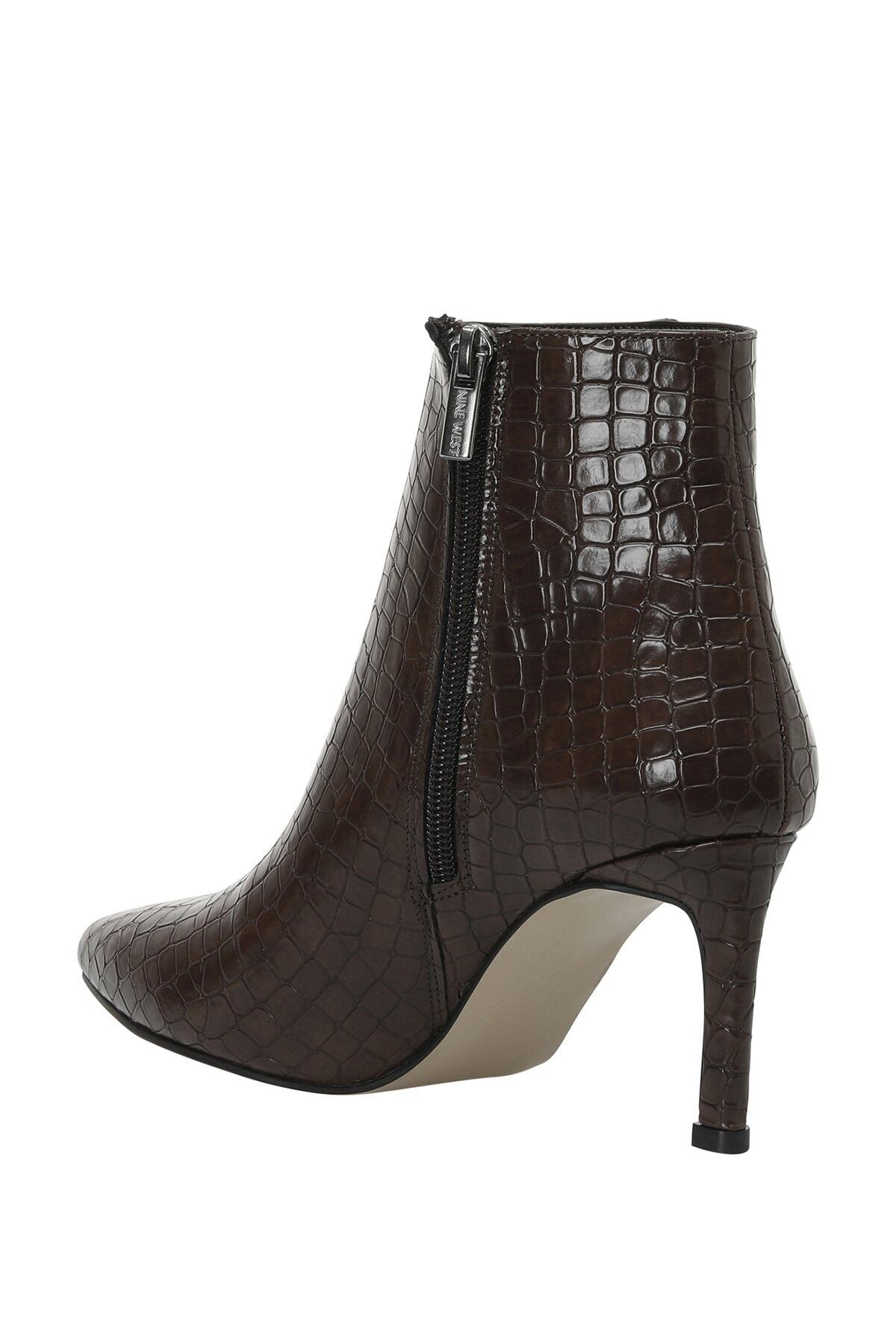 Nine west snakeskin booties cheap