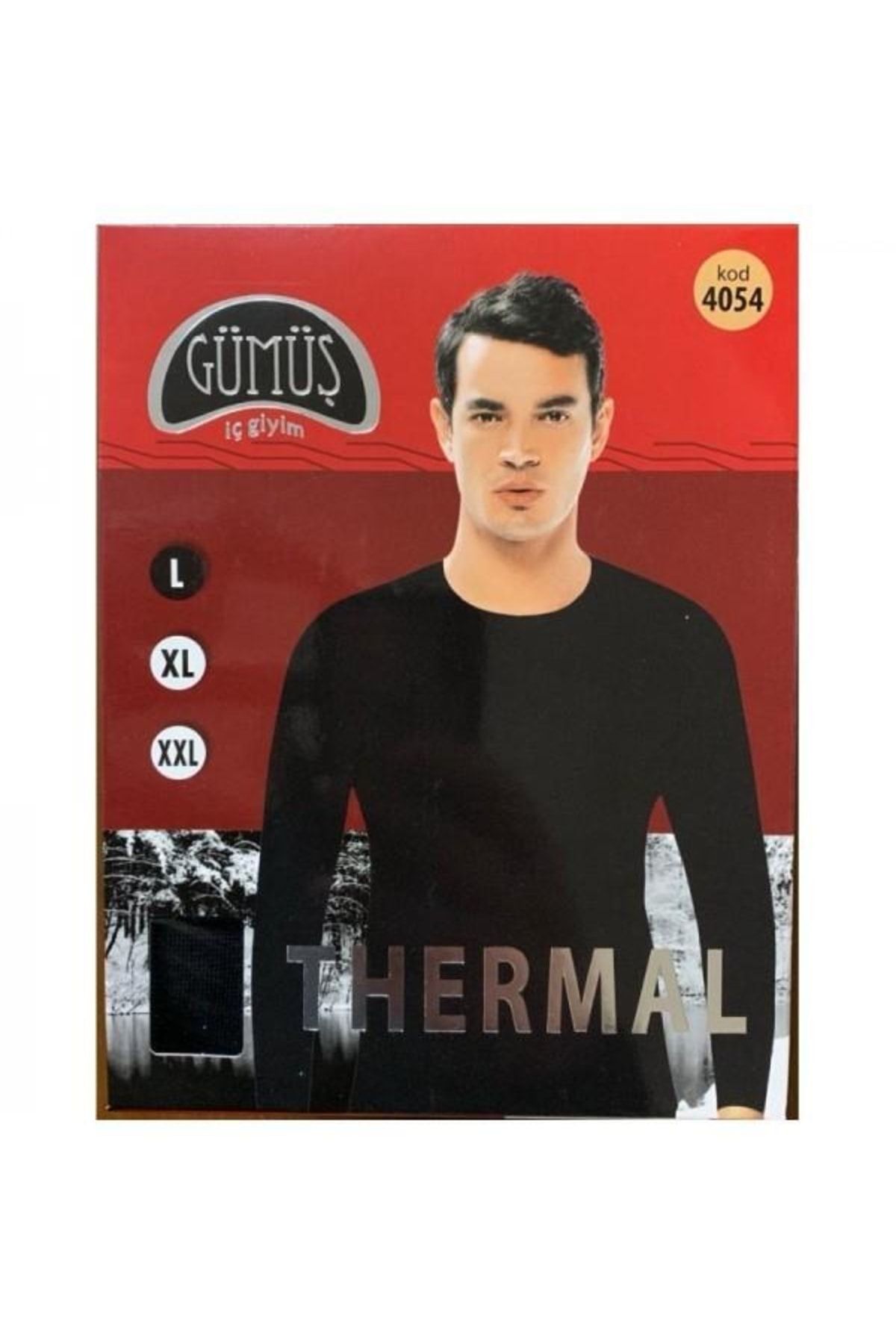 G M Men s Thermal Long Sleeve Undershirt Underwear 4054 1