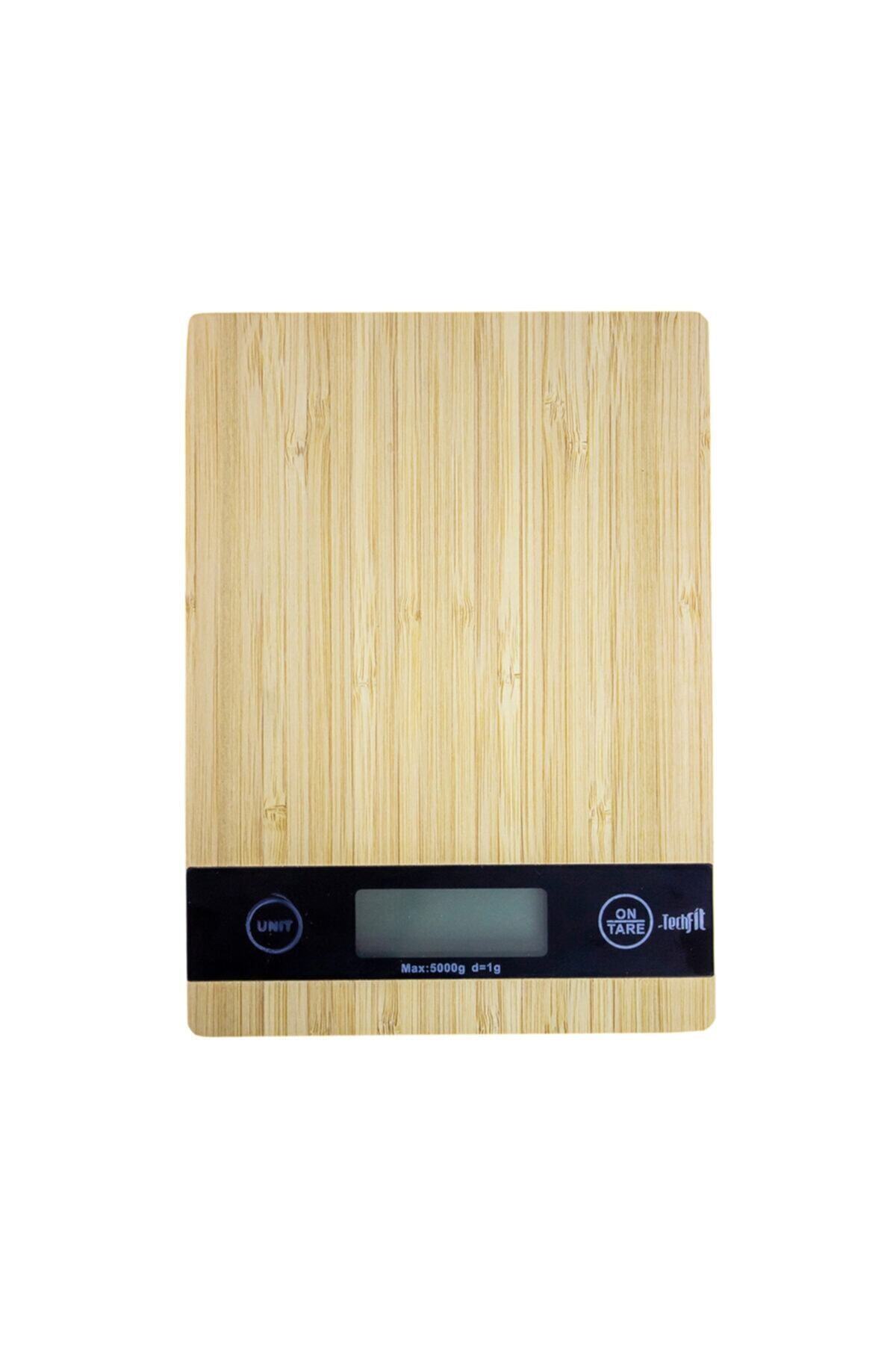 MORHOME Techfit 1007 Dijital Bambu Mutfak Terazisi