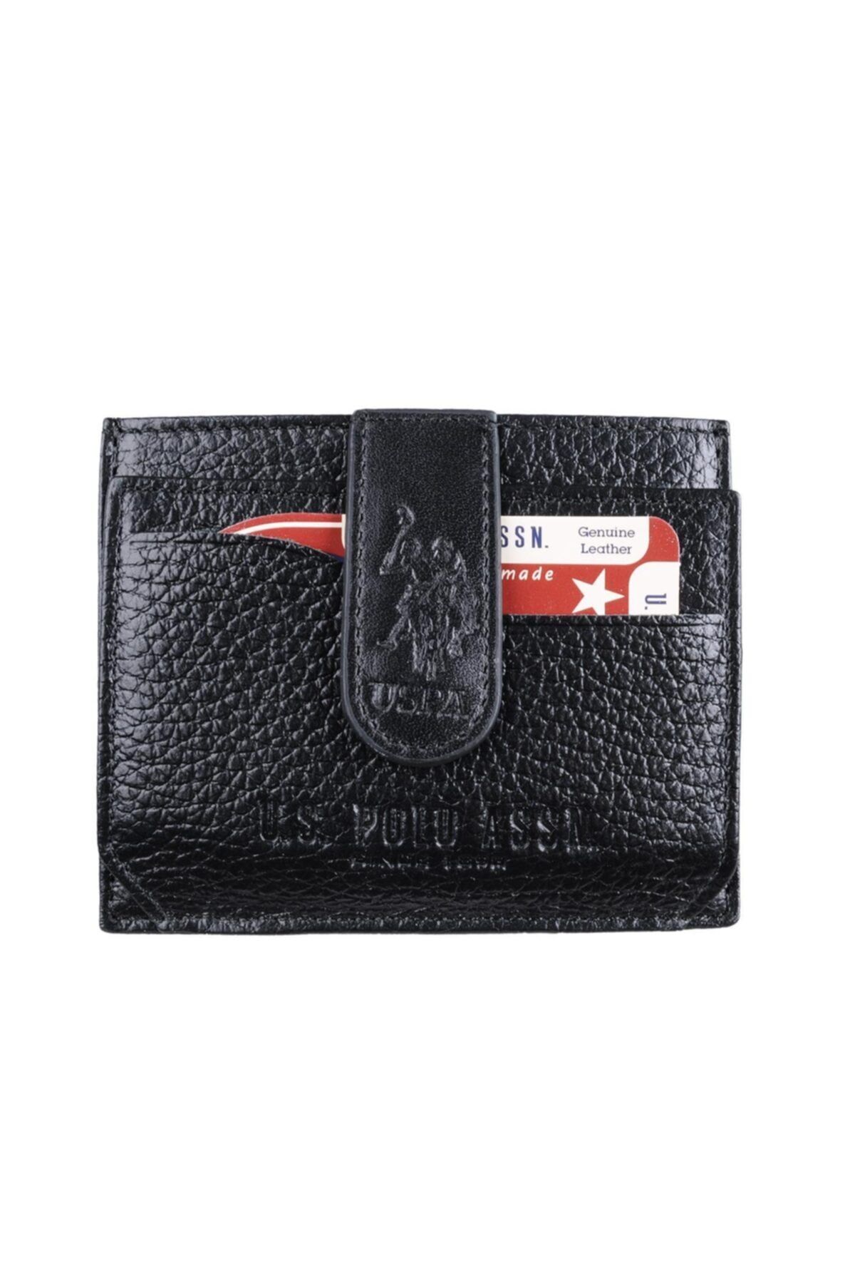 U.S. Polo Assn. Siyah Erkek Cüzdan AKS.U.S.CUZ7607