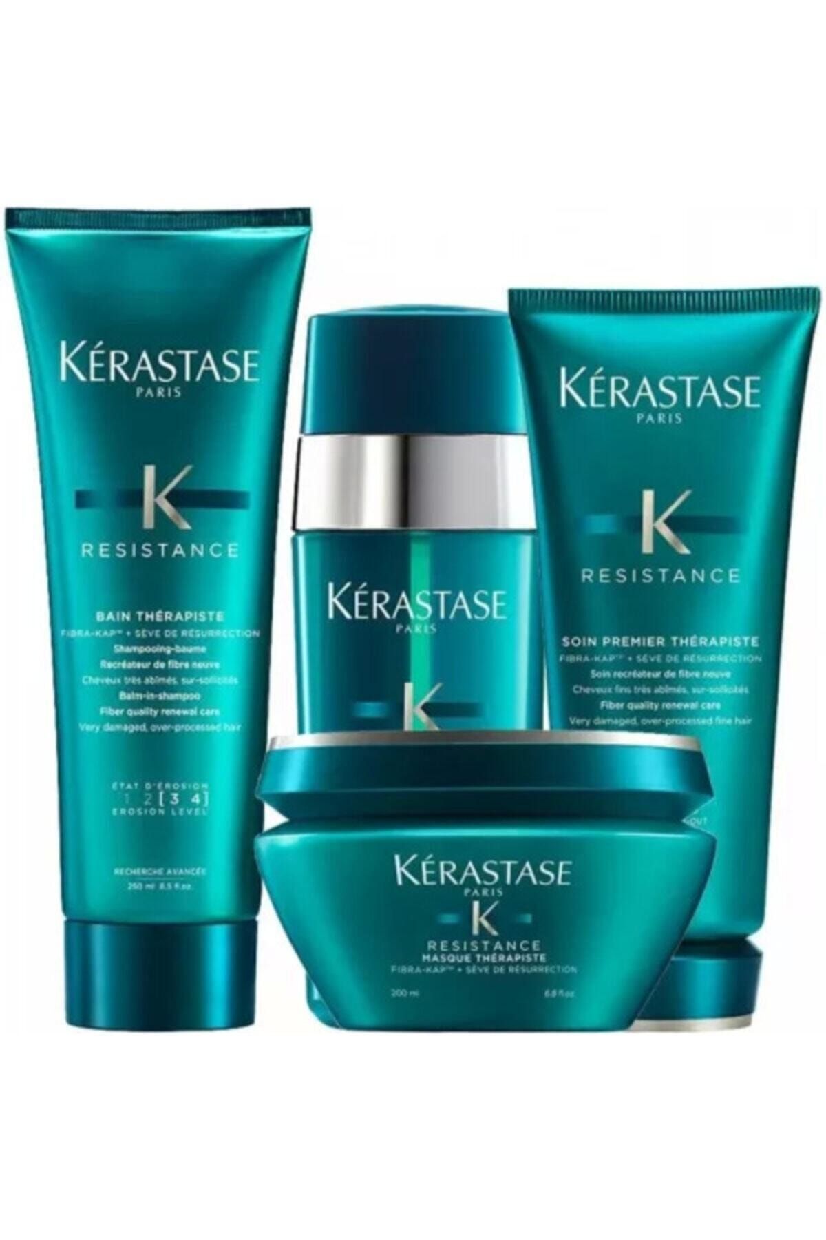 Kerastase Resistance Therapiste 4'lü Bakım Seti