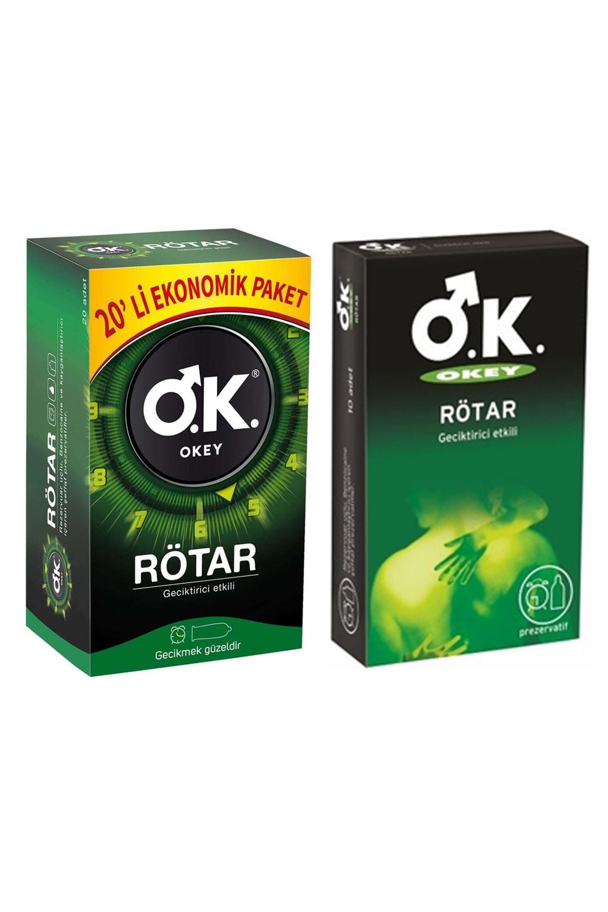 Okey Rötar 20'li Ekonomik Paket Ve Rötar 10'lu Paket