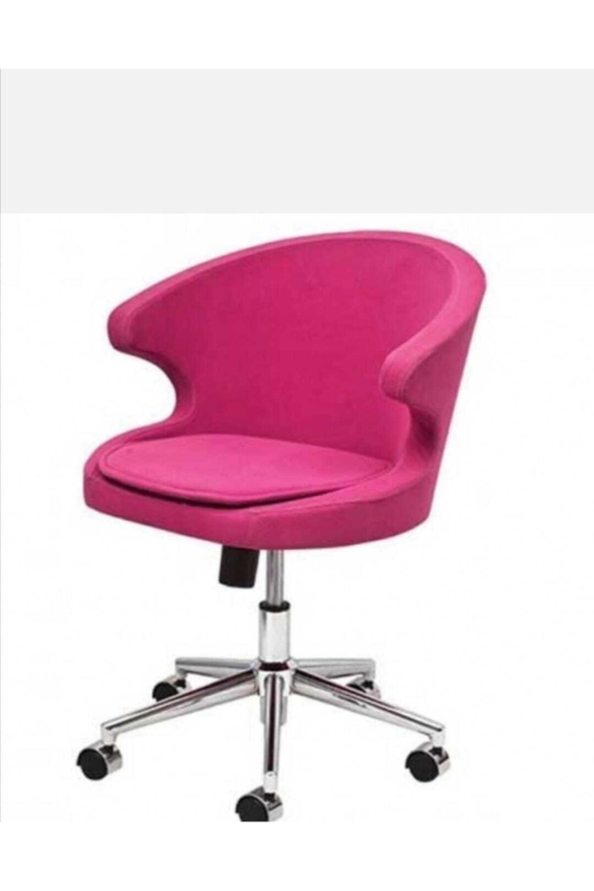 Fidem Dizayn Koket Pembe Sandalye